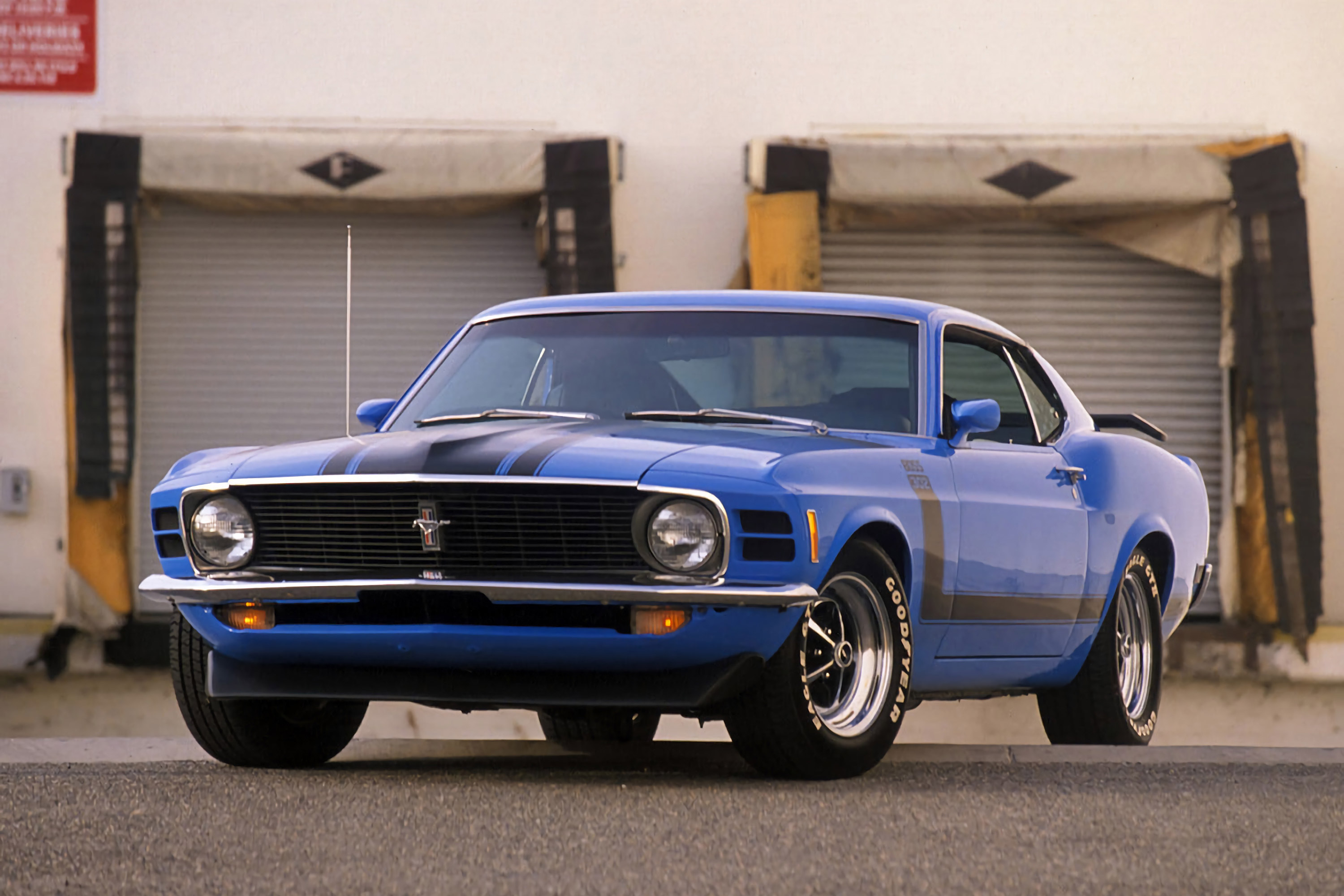  1970 Ford Mustang Boss 302 Wallpaper.