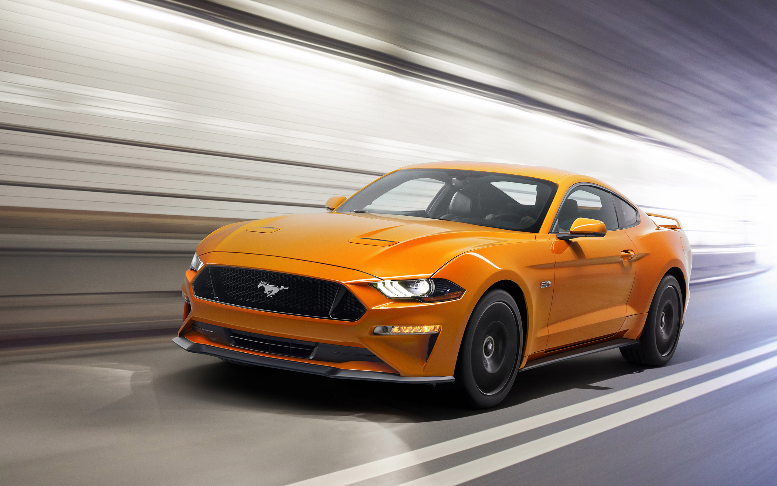  2018 Ford Mustang GT Wallpaper.