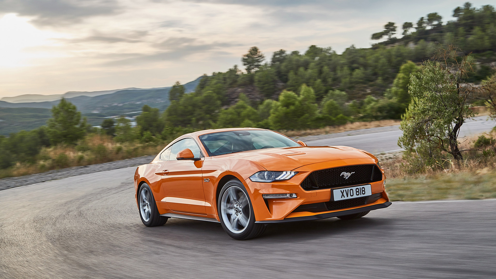  2018 Ford Mustang GT Wallpaper.