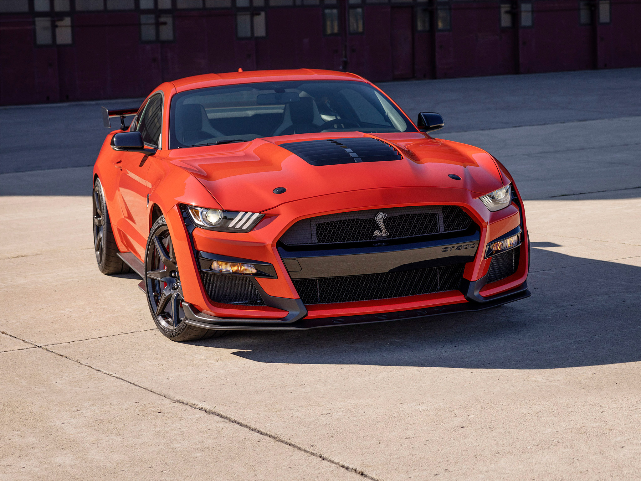  2022 Ford Mustang Shelby GT500 Wallpaper.