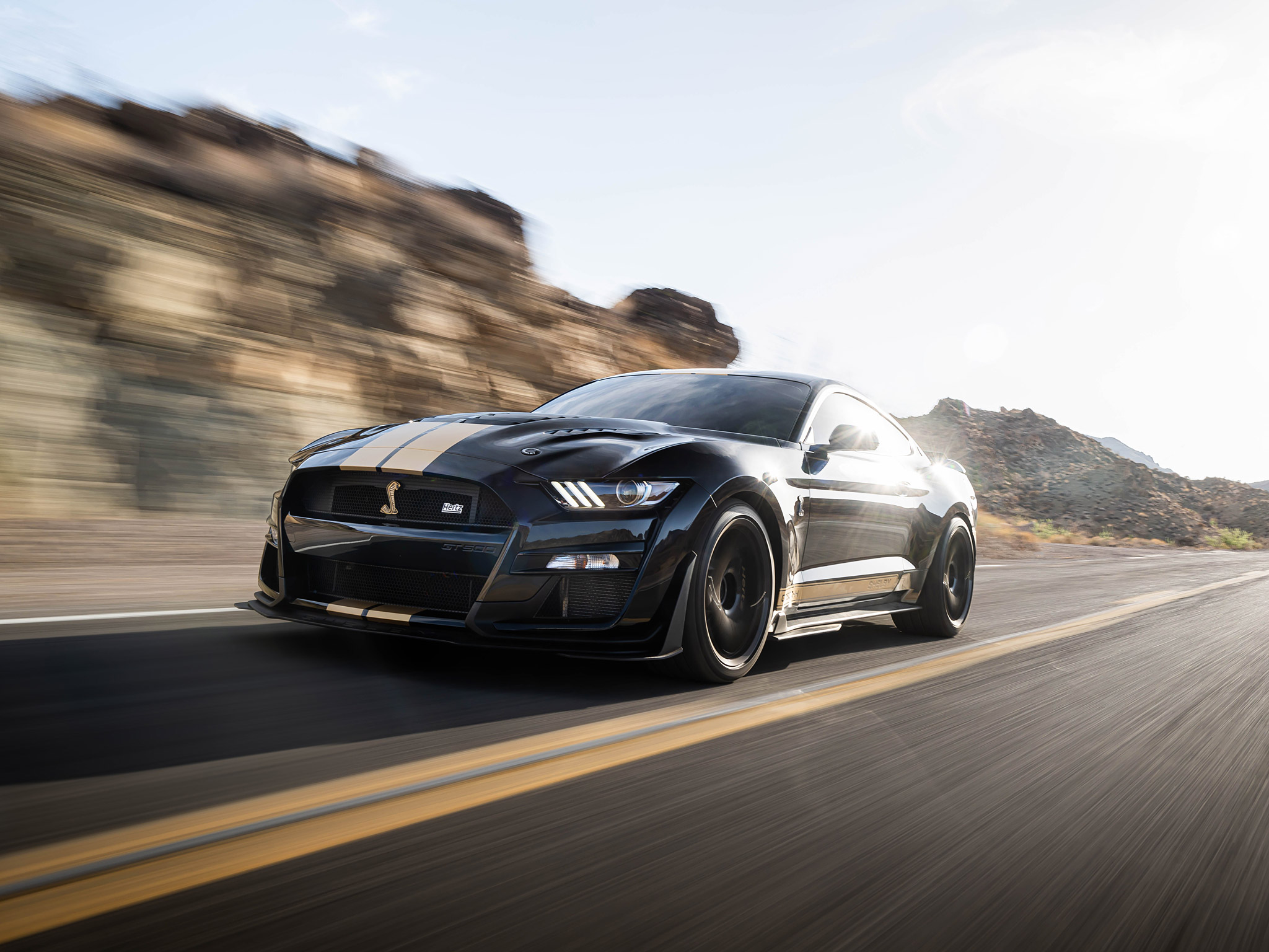  2022 Ford Mustang Shelby GT500 Wallpaper.