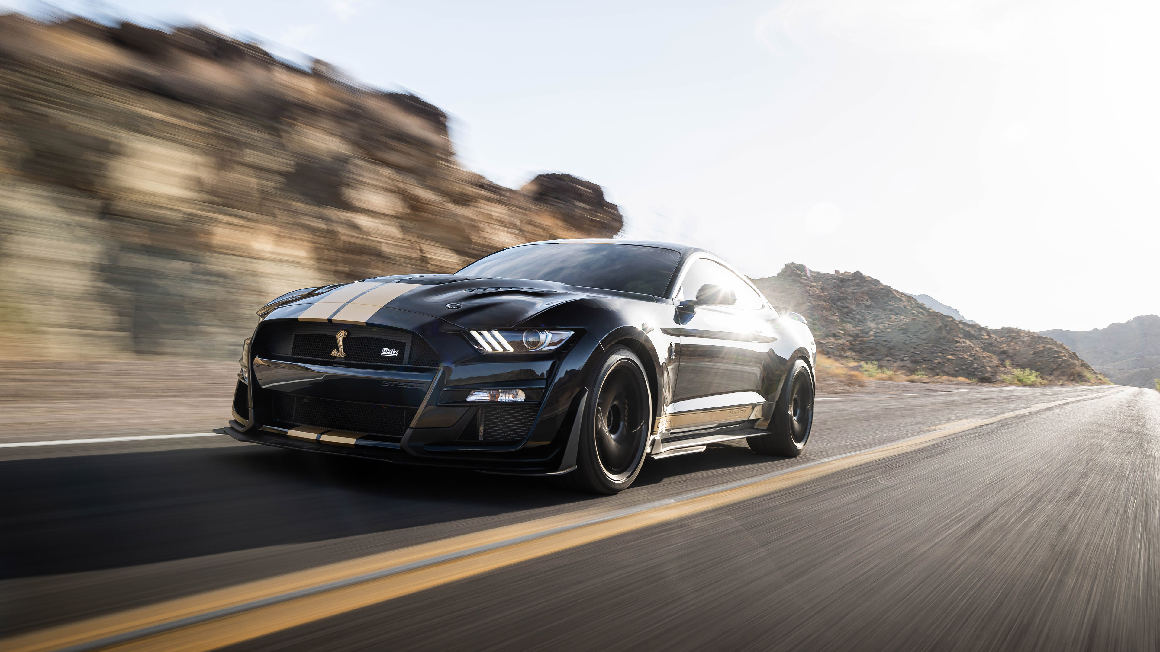  2022 Ford Mustang Shelby GT500 Wallpaper.