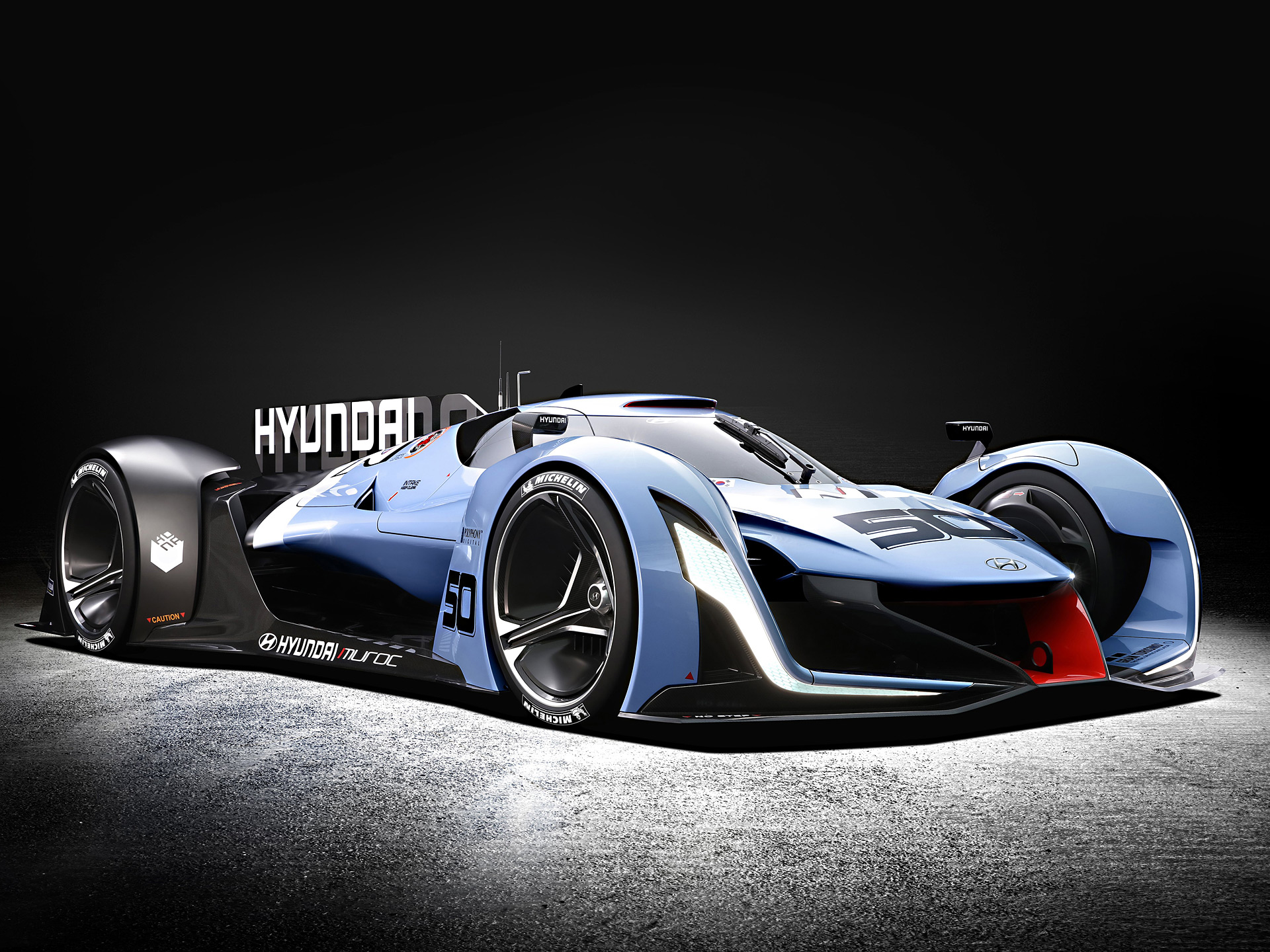  2015 Hyundai N 2025 Vision Gran Turismo Concept Wallpaper.