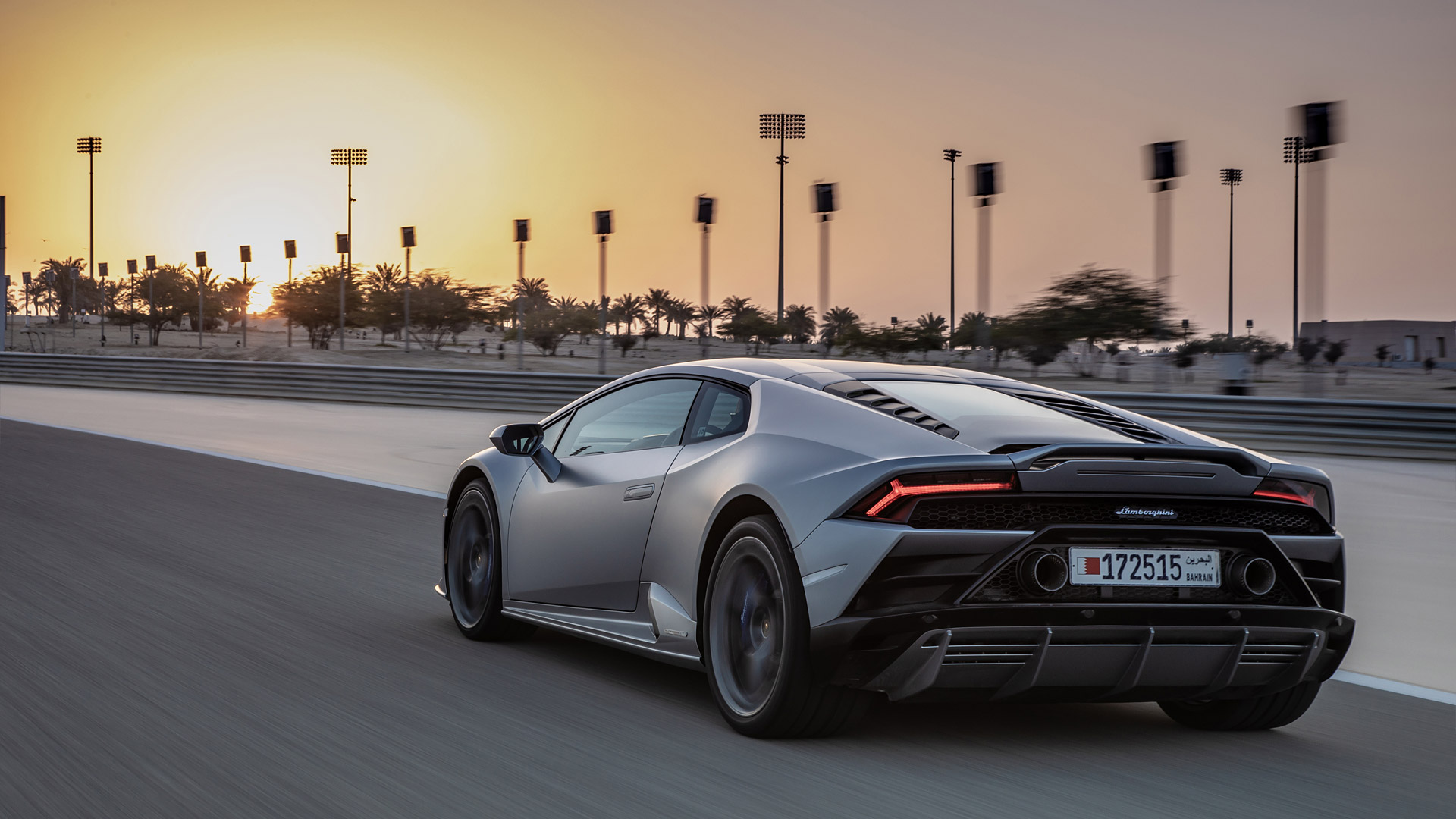  2019 Lamborghini Huracan EVO Wallpaper.