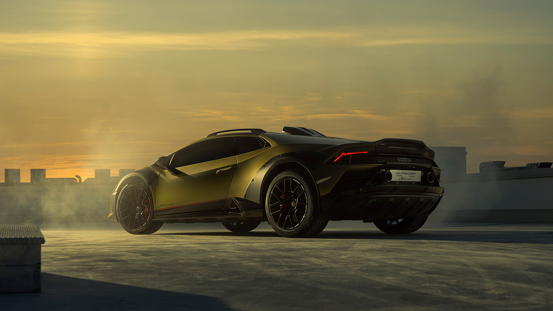  2024 Lamborghini Huracan Sterrato Wallpaper.