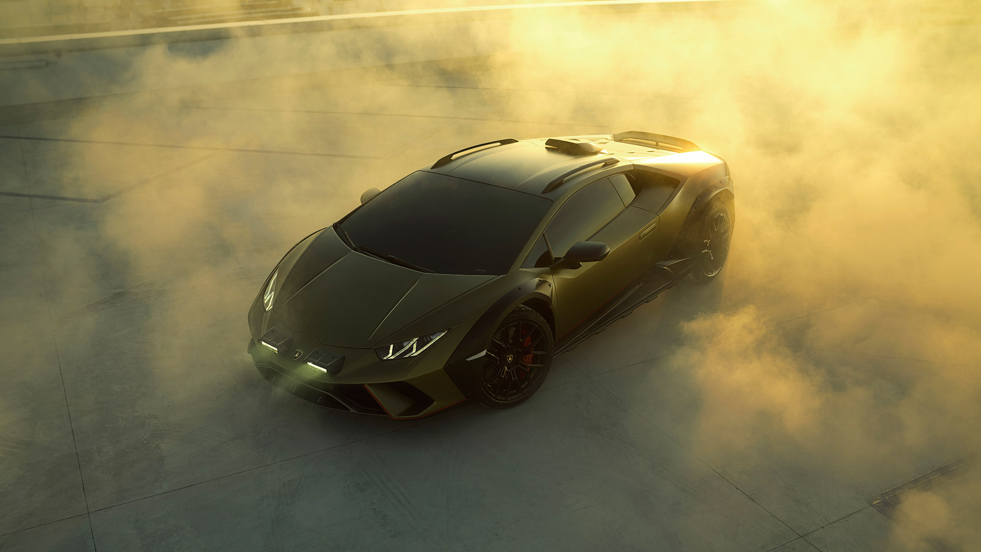  2024 Lamborghini Huracan Sterrato Wallpaper.