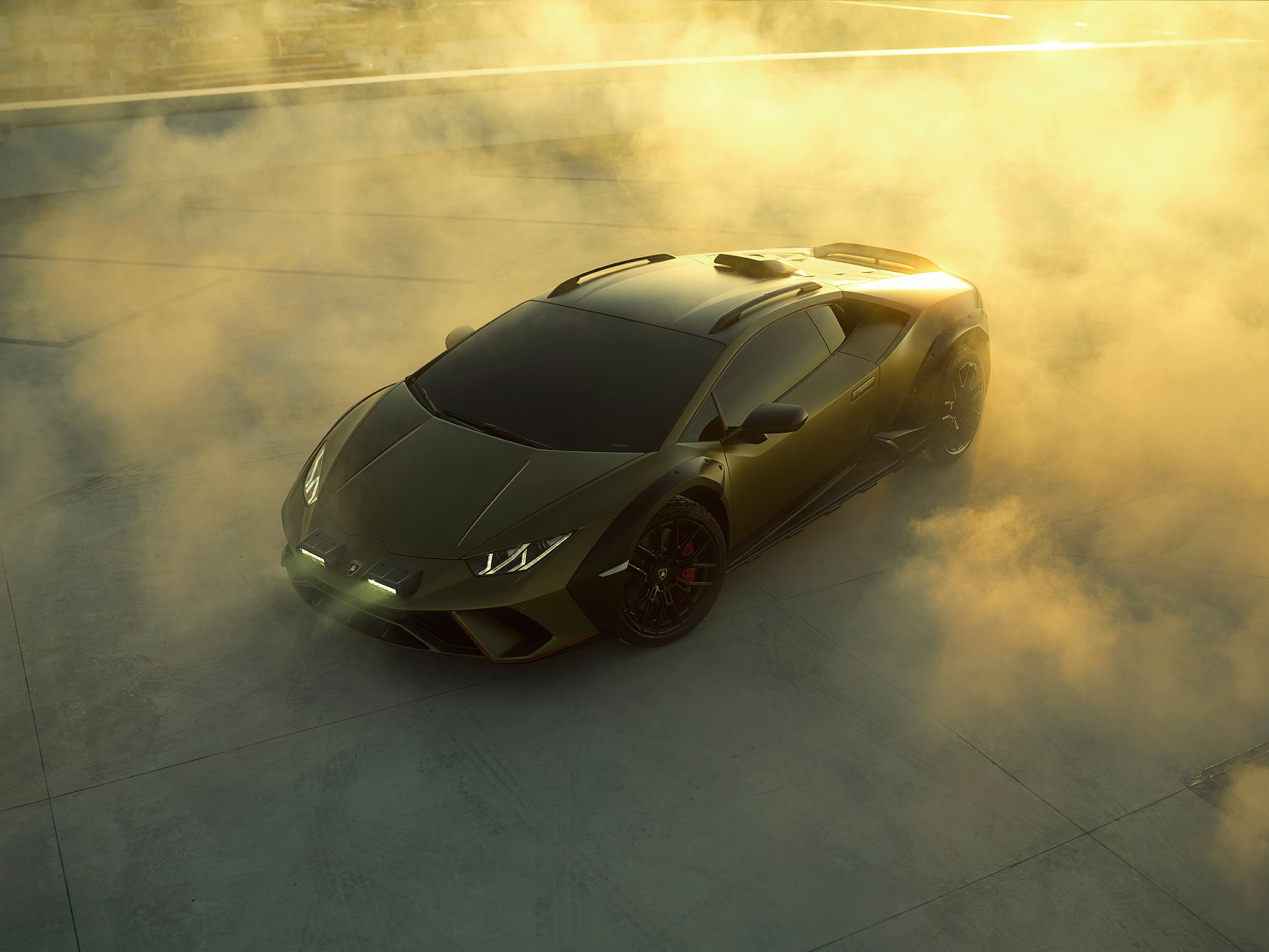  2024 Lamborghini Huracan Sterrato Wallpaper.