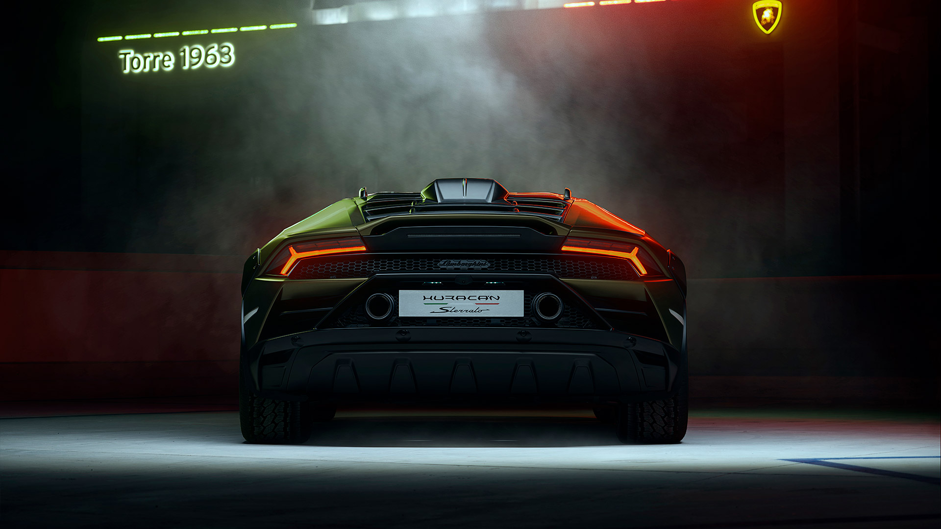  2024 Lamborghini Huracan Sterrato Wallpaper.