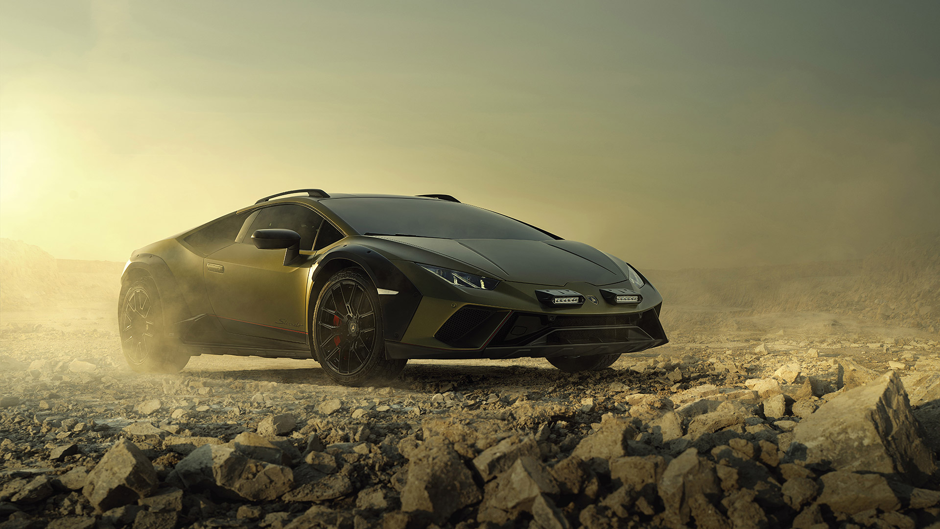  2024 Lamborghini Huracan Sterrato Wallpaper.