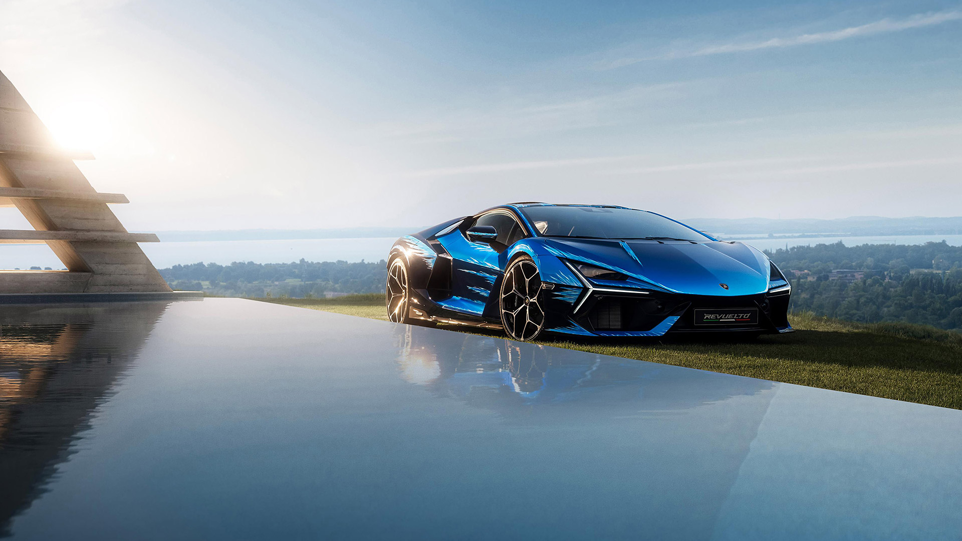  2024 Lamborghini Revuelto Opera Unica Wallpaper.