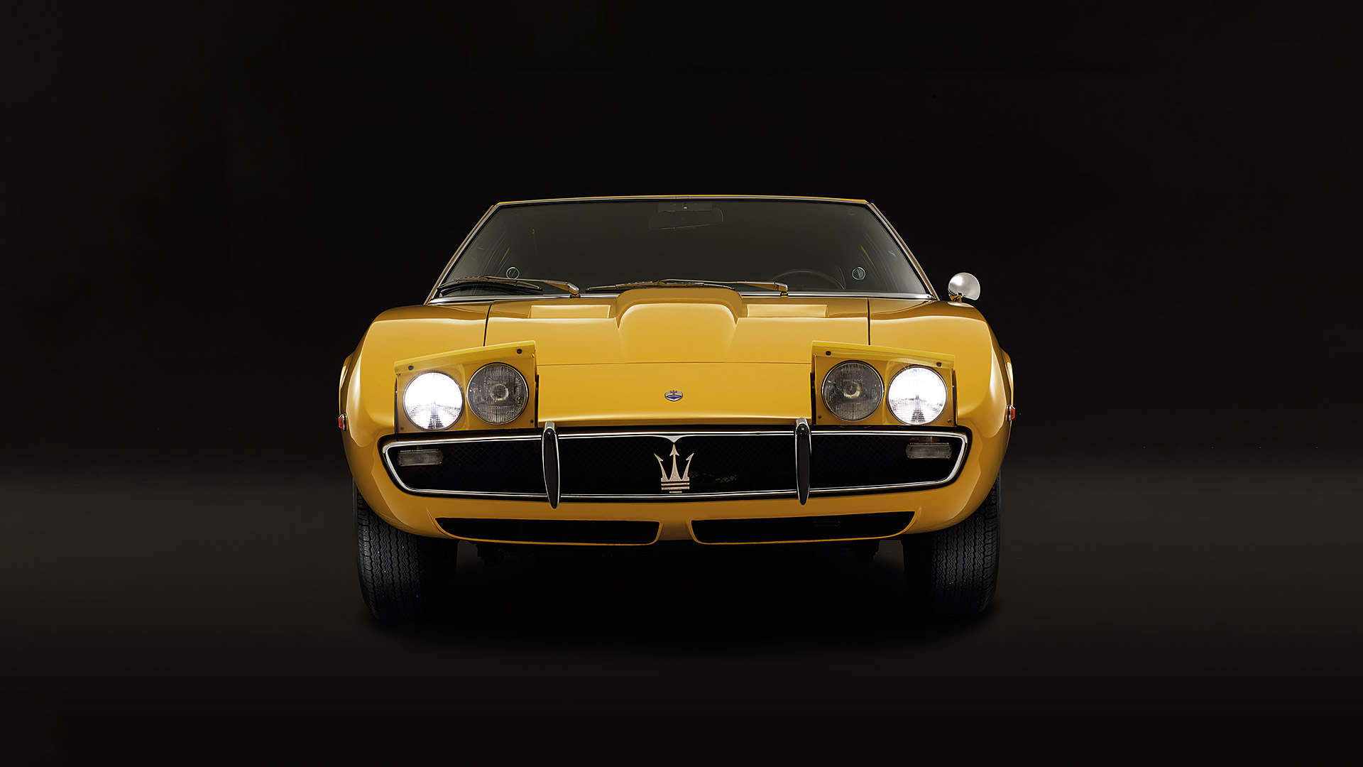  1966 Maserati Ghibli Wallpaper.