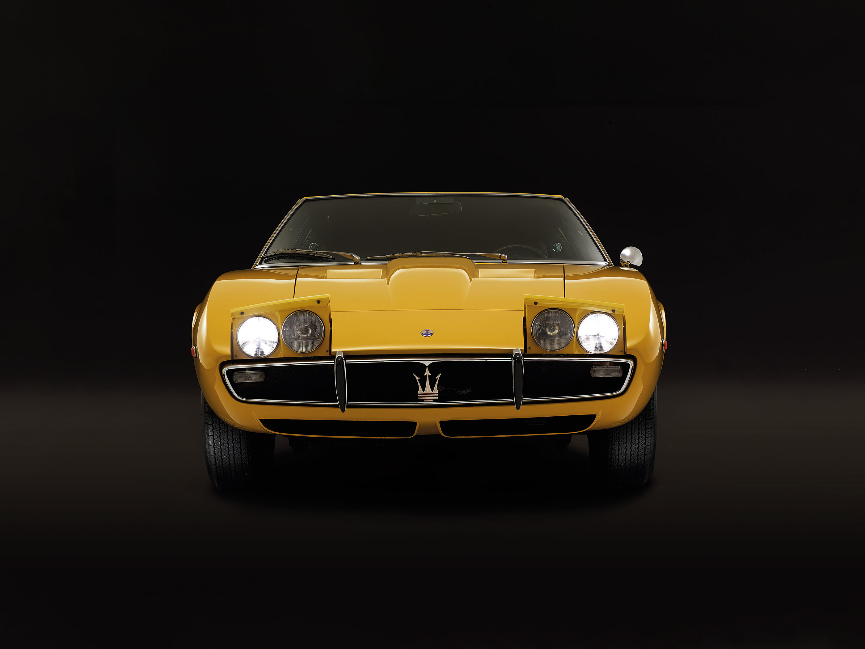  1966 Maserati Ghibli Wallpaper.