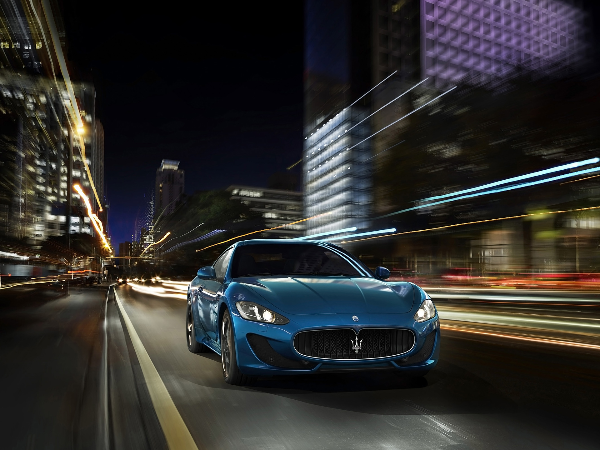  2013 Maserati GranTurismo Sport Wallpaper.