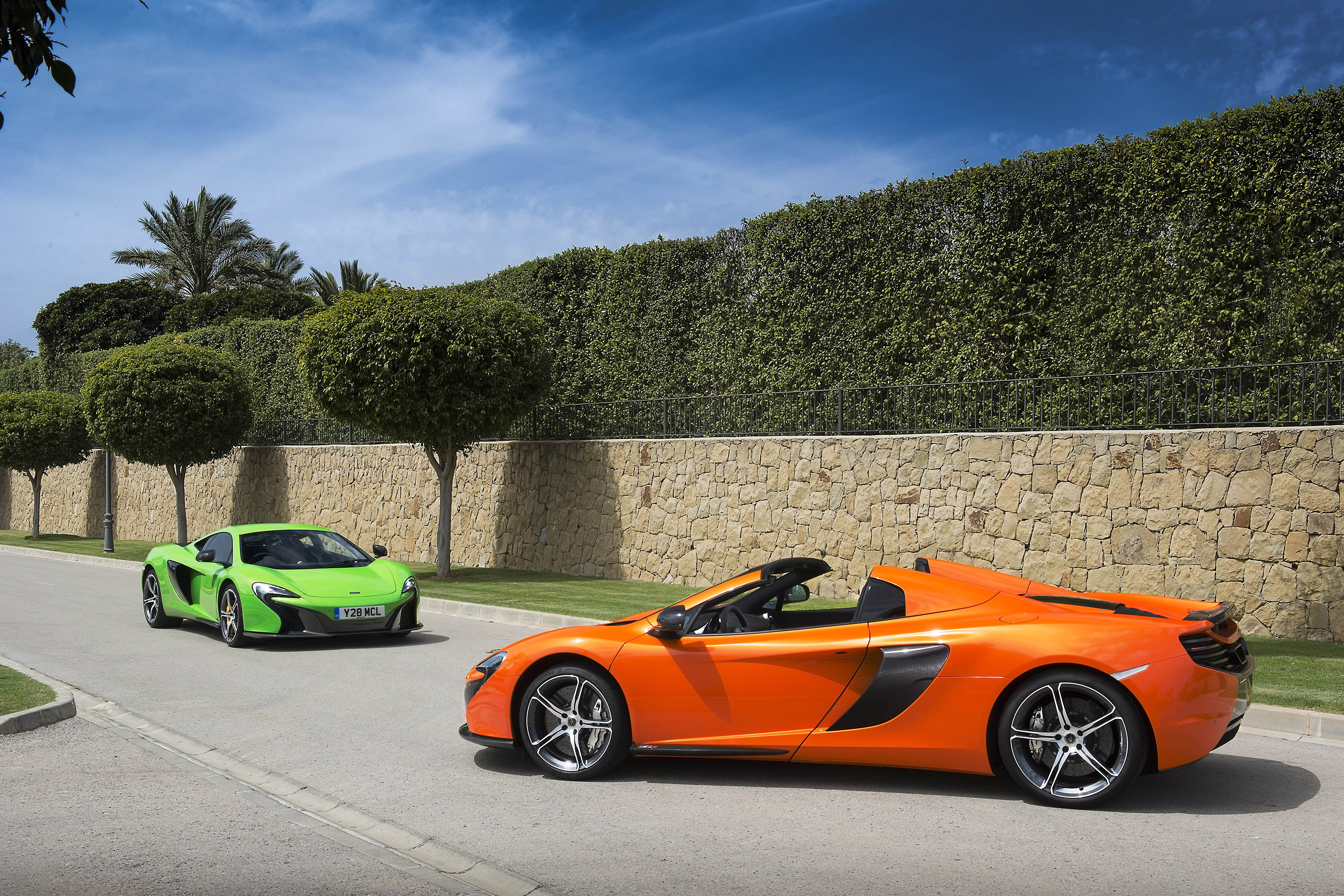  2015 McLaren 650S Spider Wallpaper.