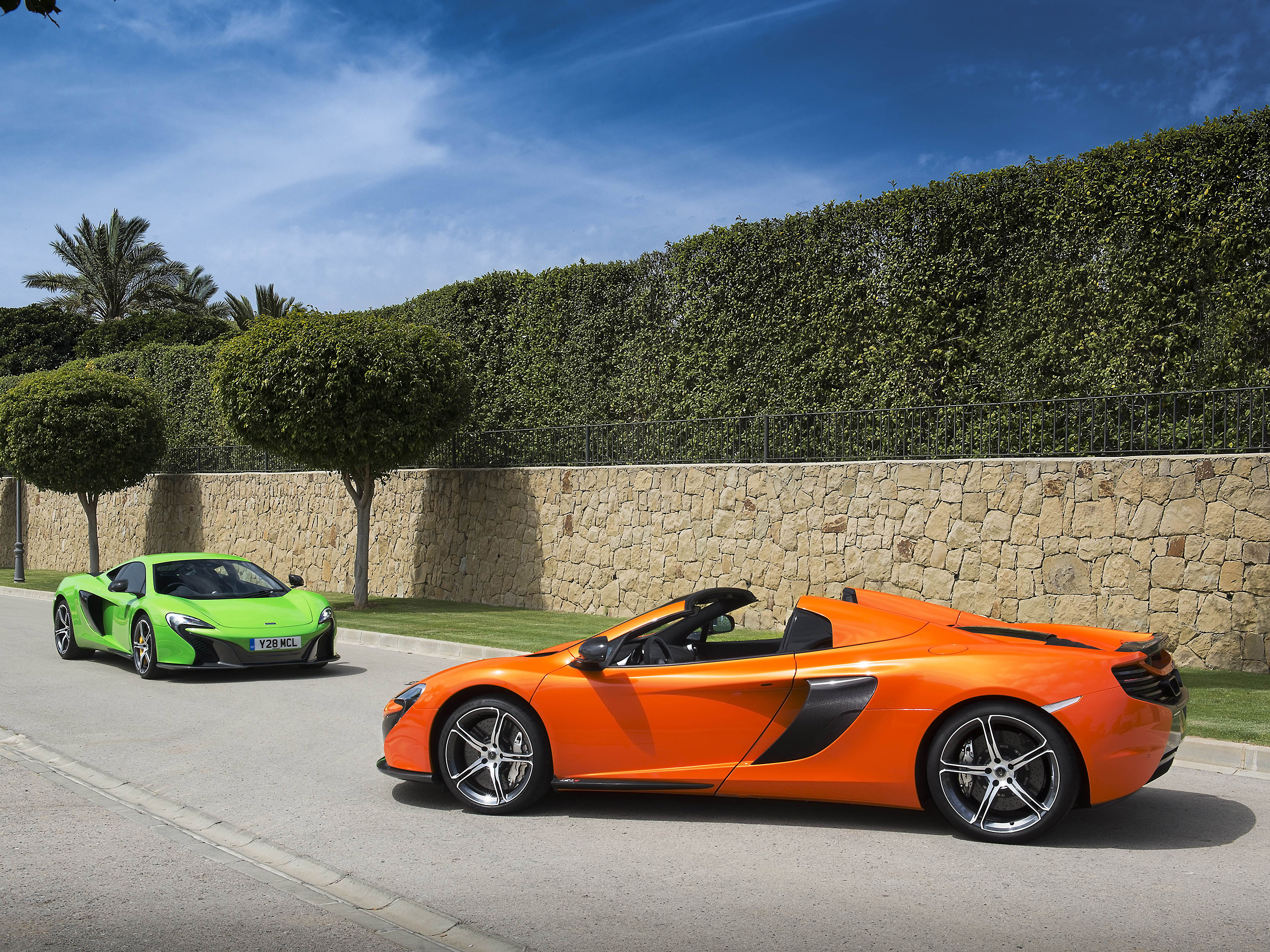  2015 McLaren 650S Spider Wallpaper.