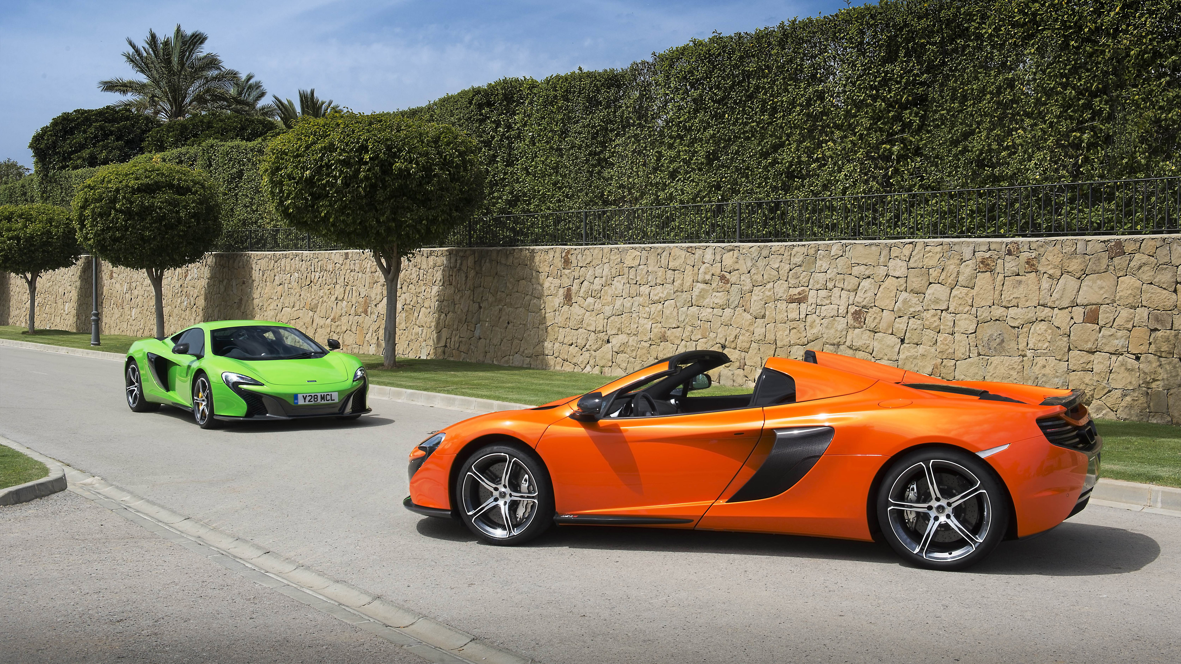  2015 McLaren 650S Spider Wallpaper.