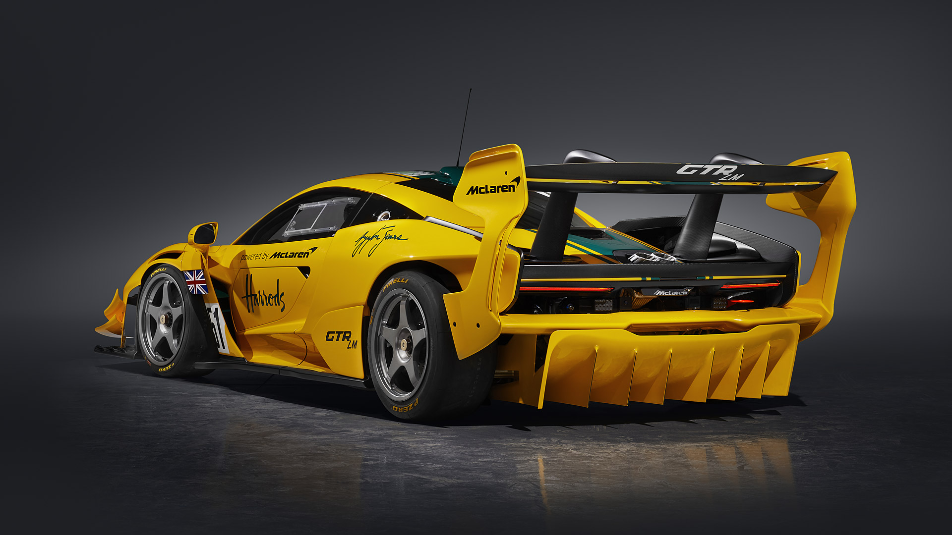  2020 McLaren Senna GTR LM Wallpaper.