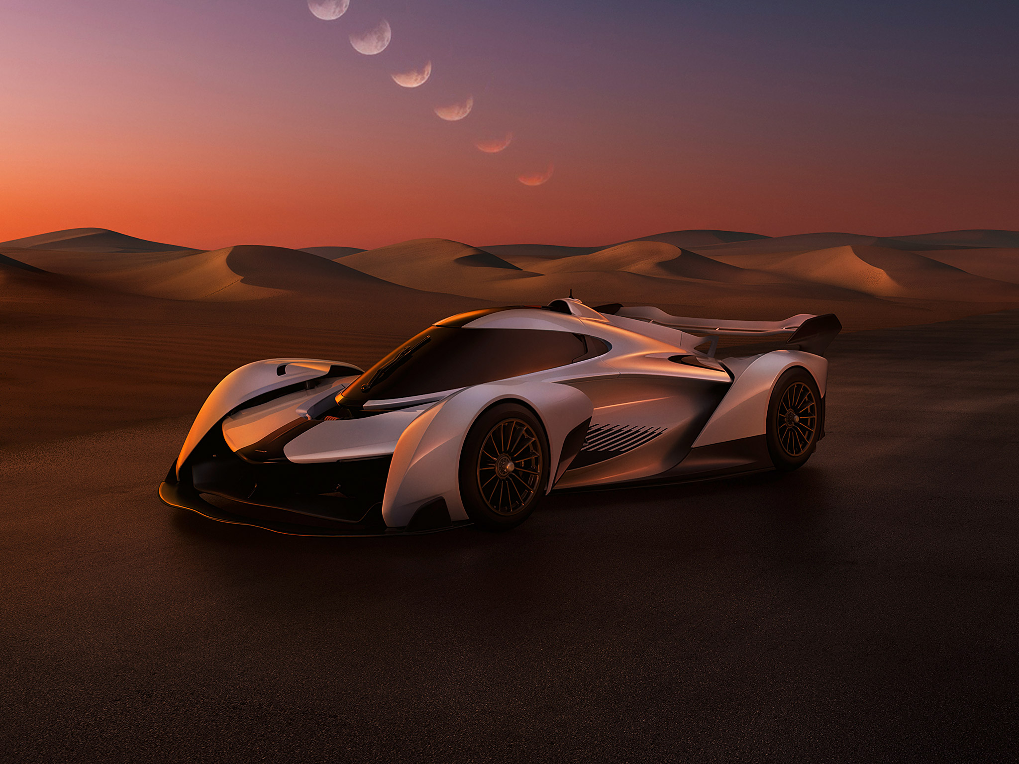  2023 McLaren Solus GT Wallpaper.