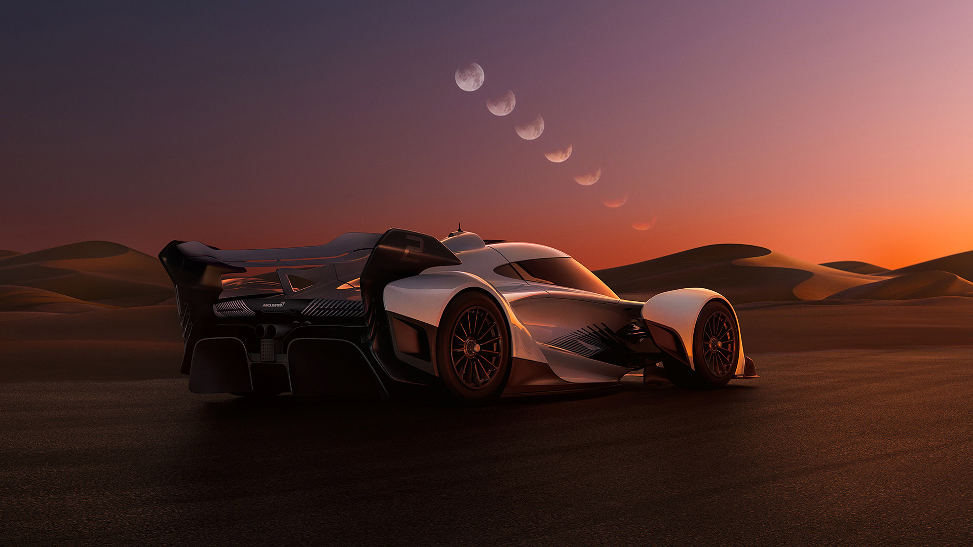  2023 McLaren Solus GT Wallpaper.