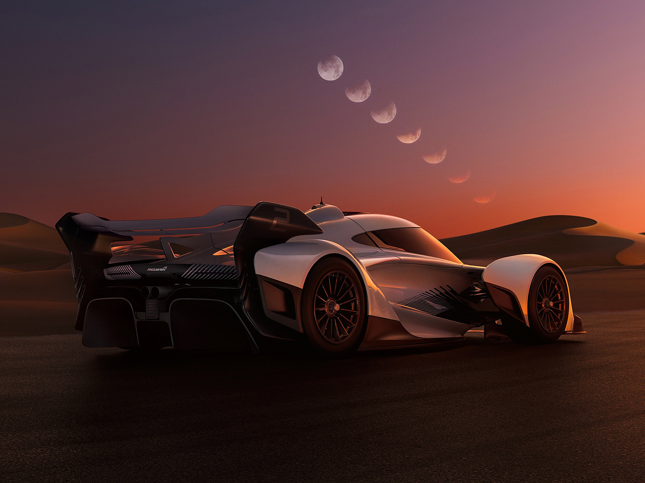  2023 McLaren Solus GT Wallpaper.