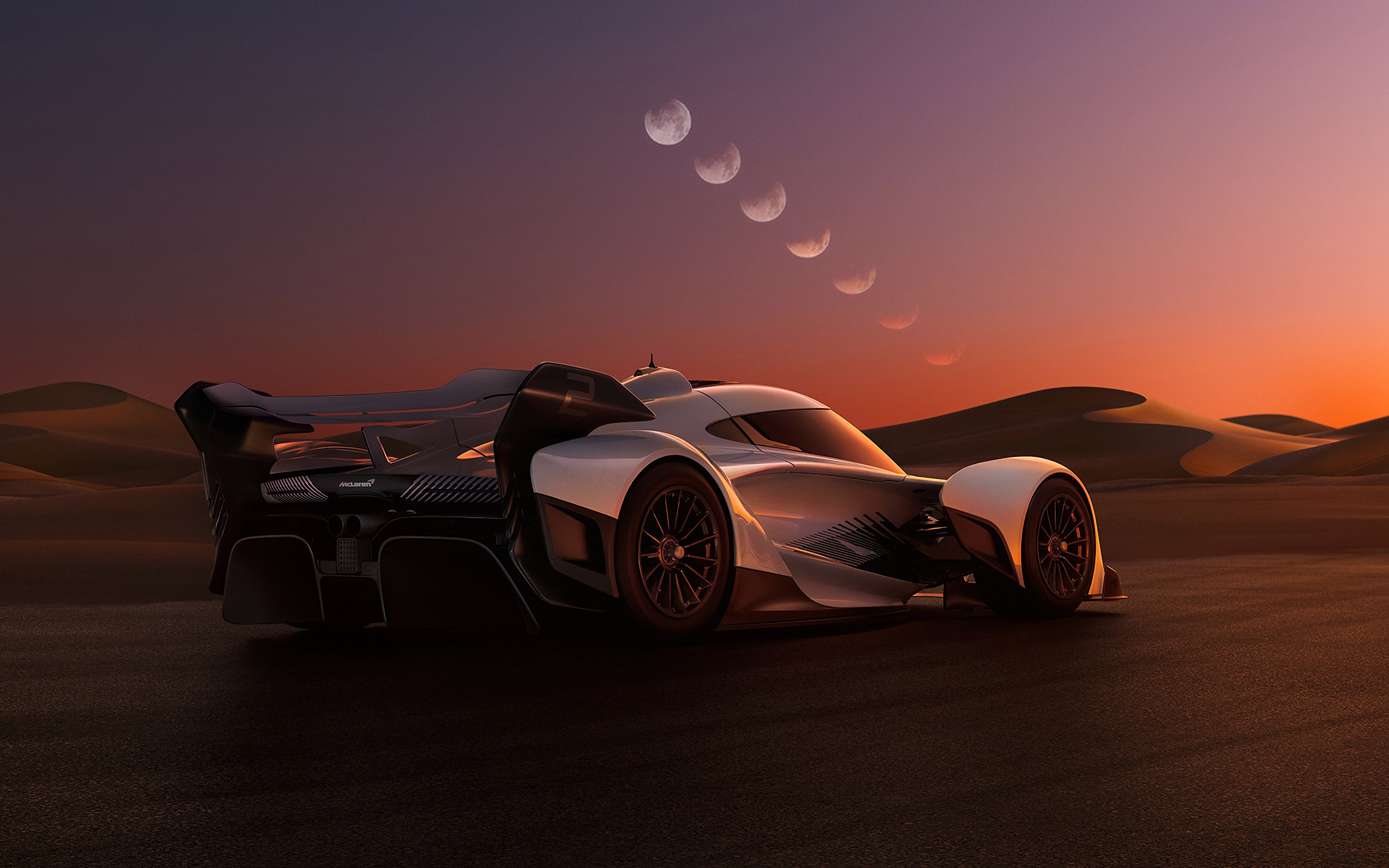  2023 McLaren Solus GT Wallpaper.