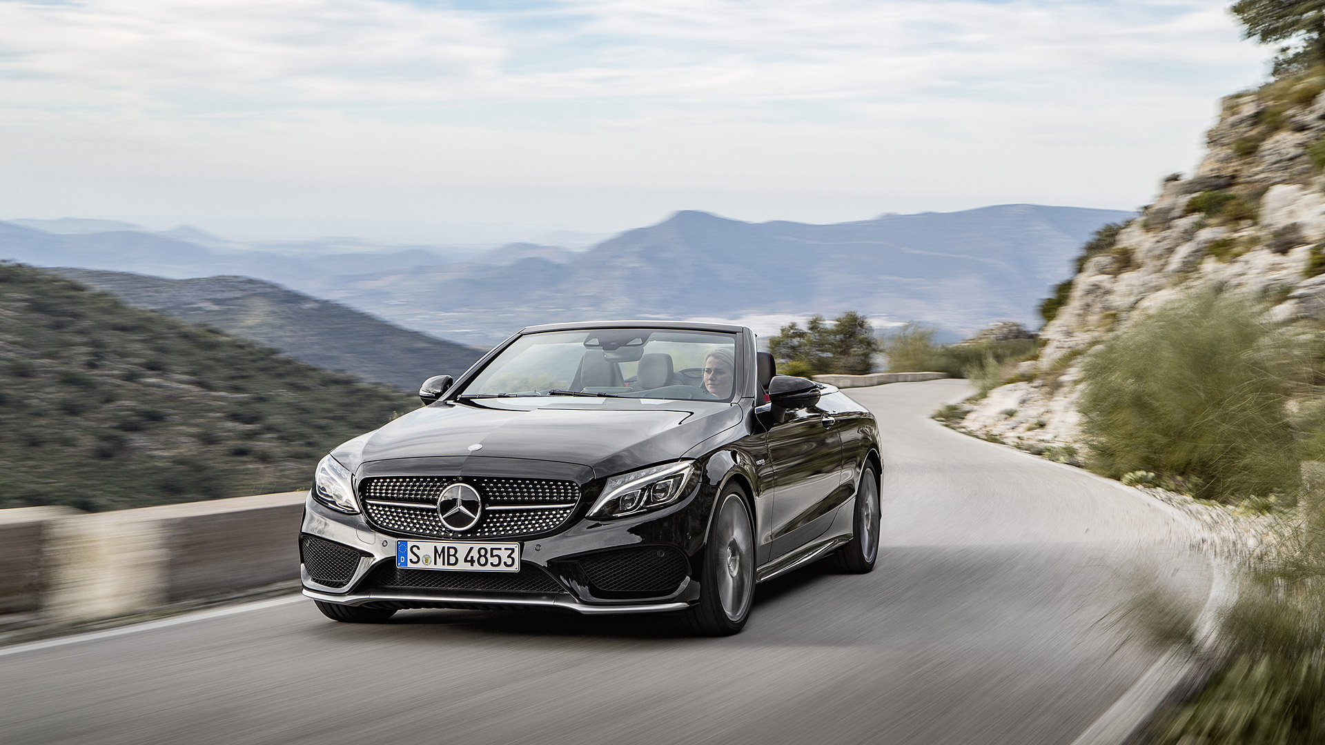  2017 Mercedes-Benz C43 AMG Cabriolet Wallpaper.