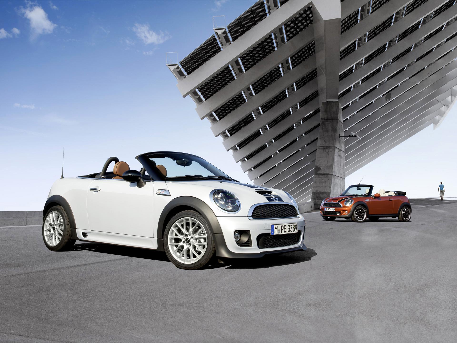  2012 Mini Roadster Wallpaper.