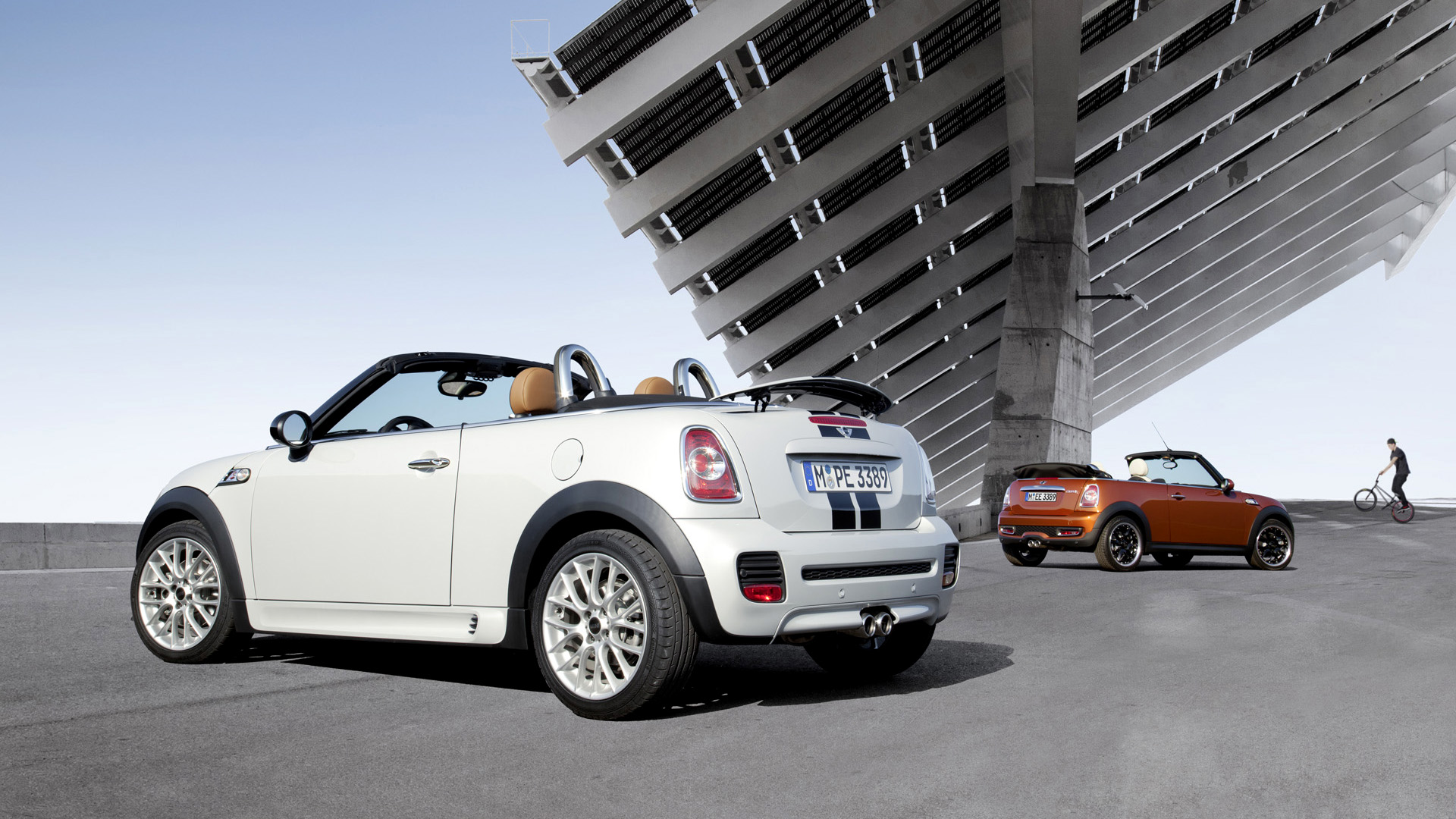  2012 Mini Roadster Wallpaper.