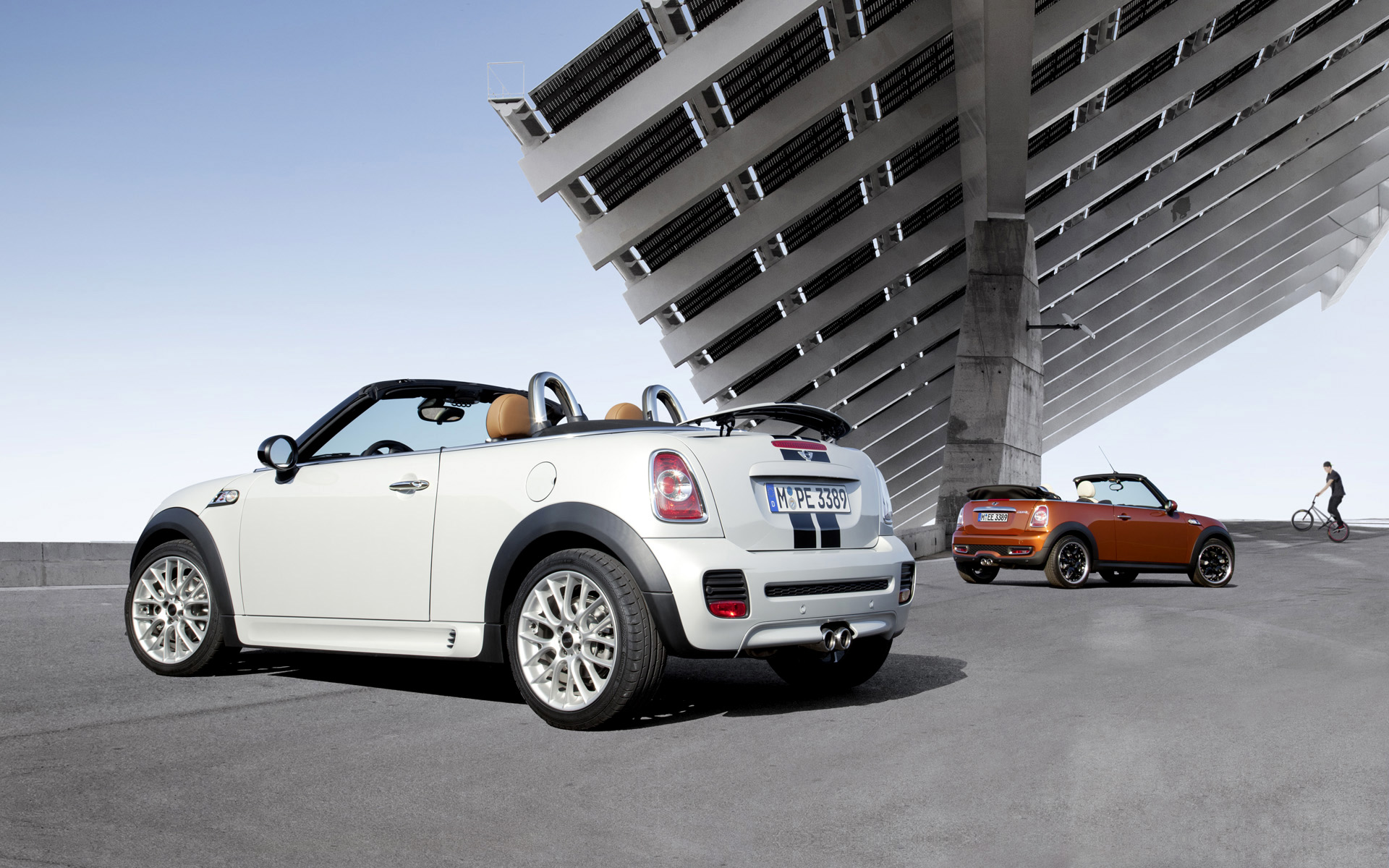  2012 Mini Roadster Wallpaper.