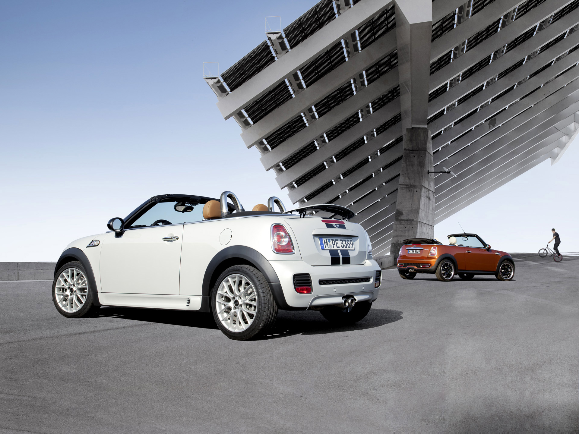  2012 Mini Roadster Wallpaper.