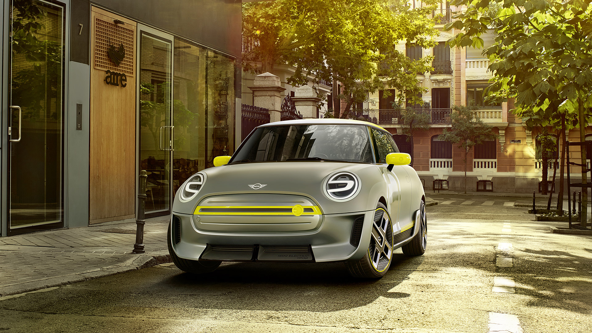  2017 Mini Electric Concept Wallpaper.