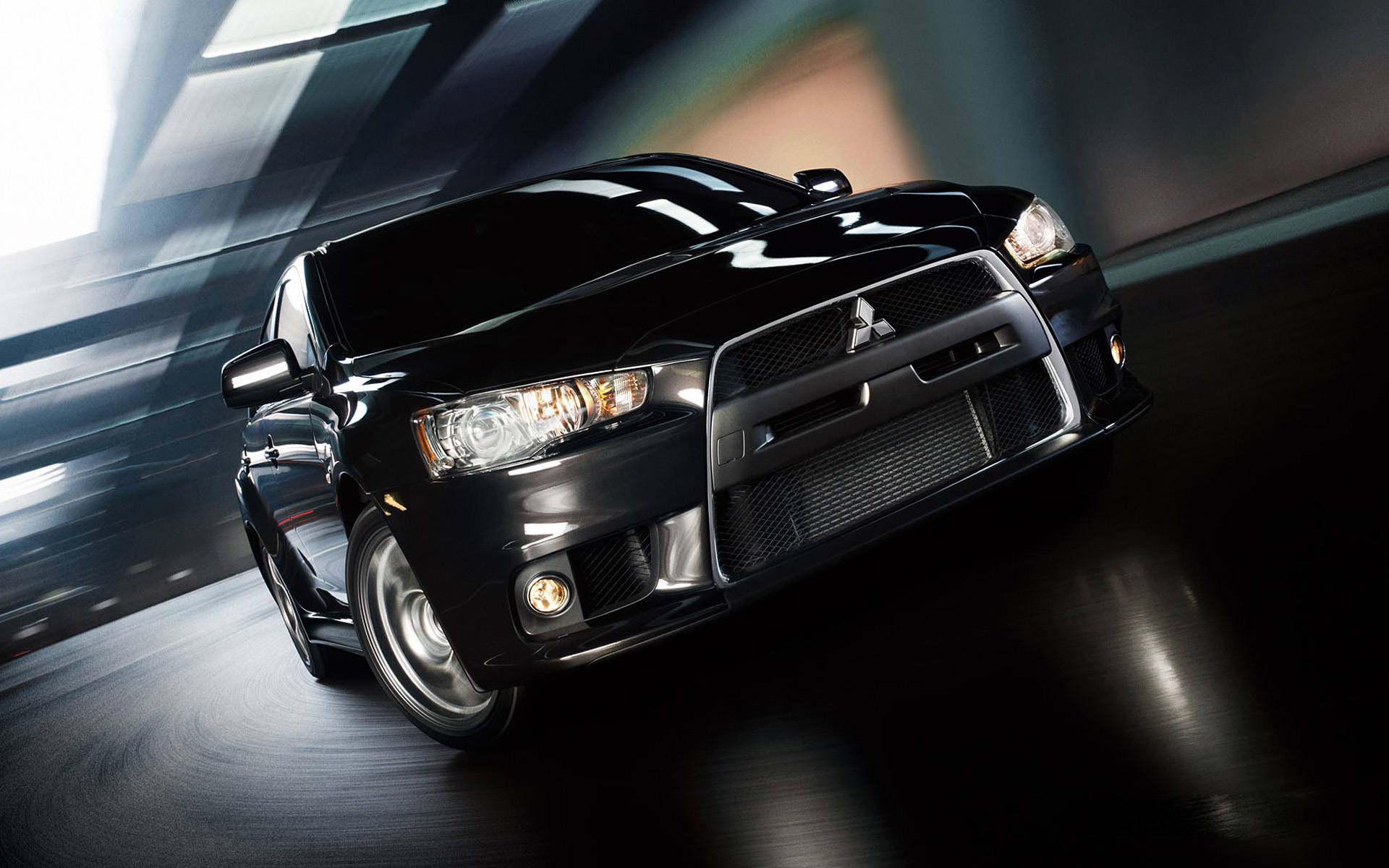  2011 Mitsubishi Lancer EVO X Wallpaper.