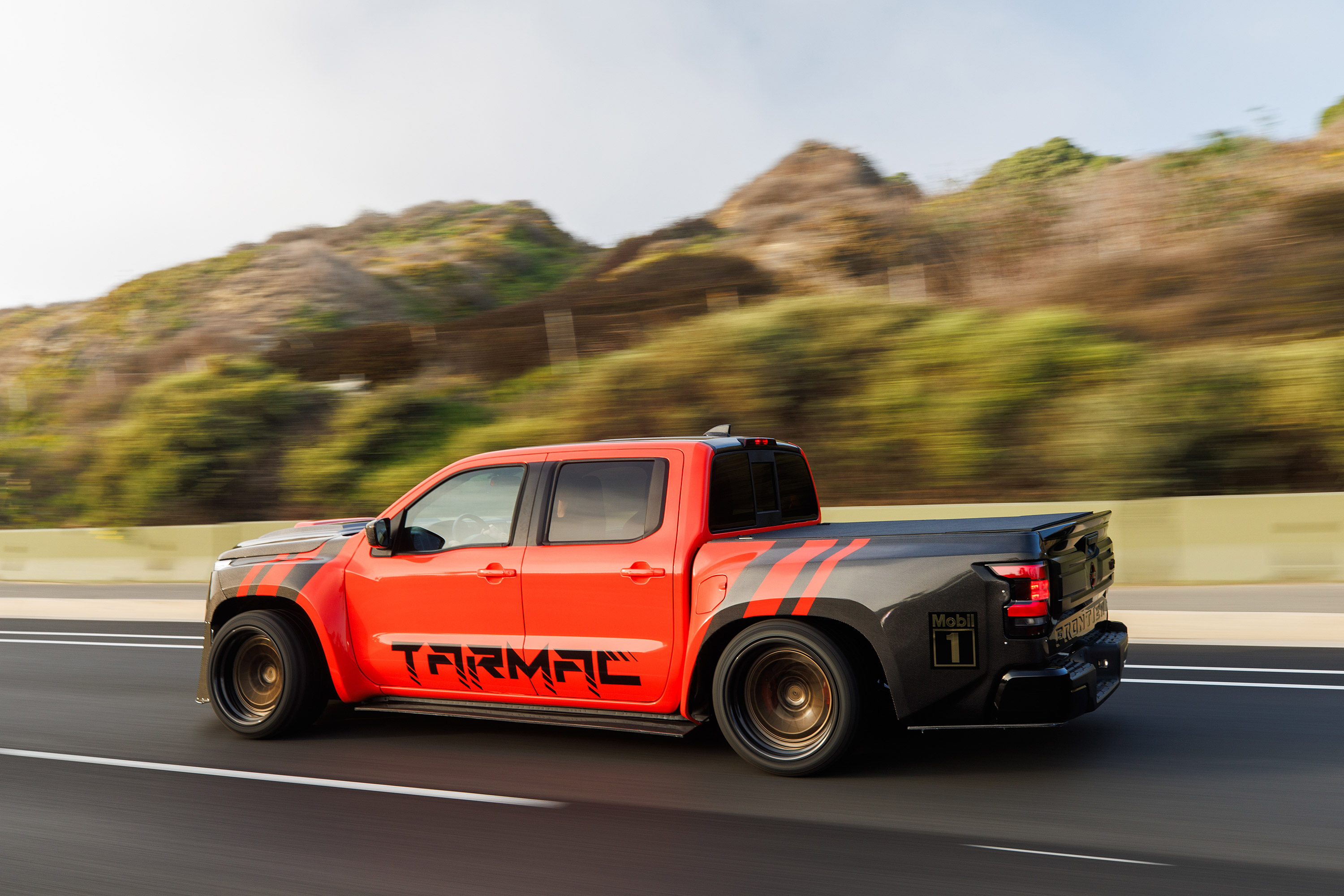  2024 Nissan Frontier Tarmac Wallpaper.