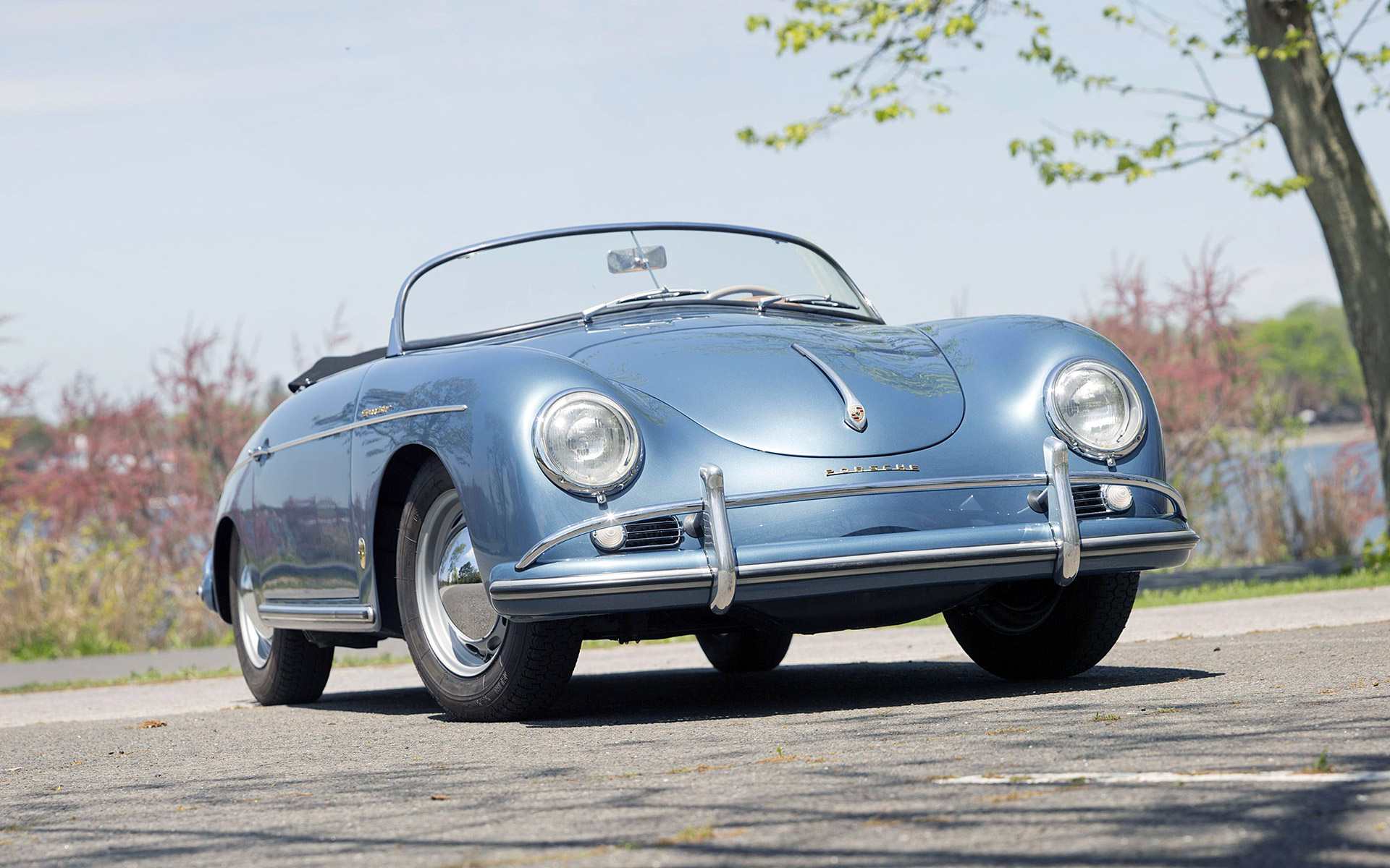  1955 Porsche 356A Wallpaper.