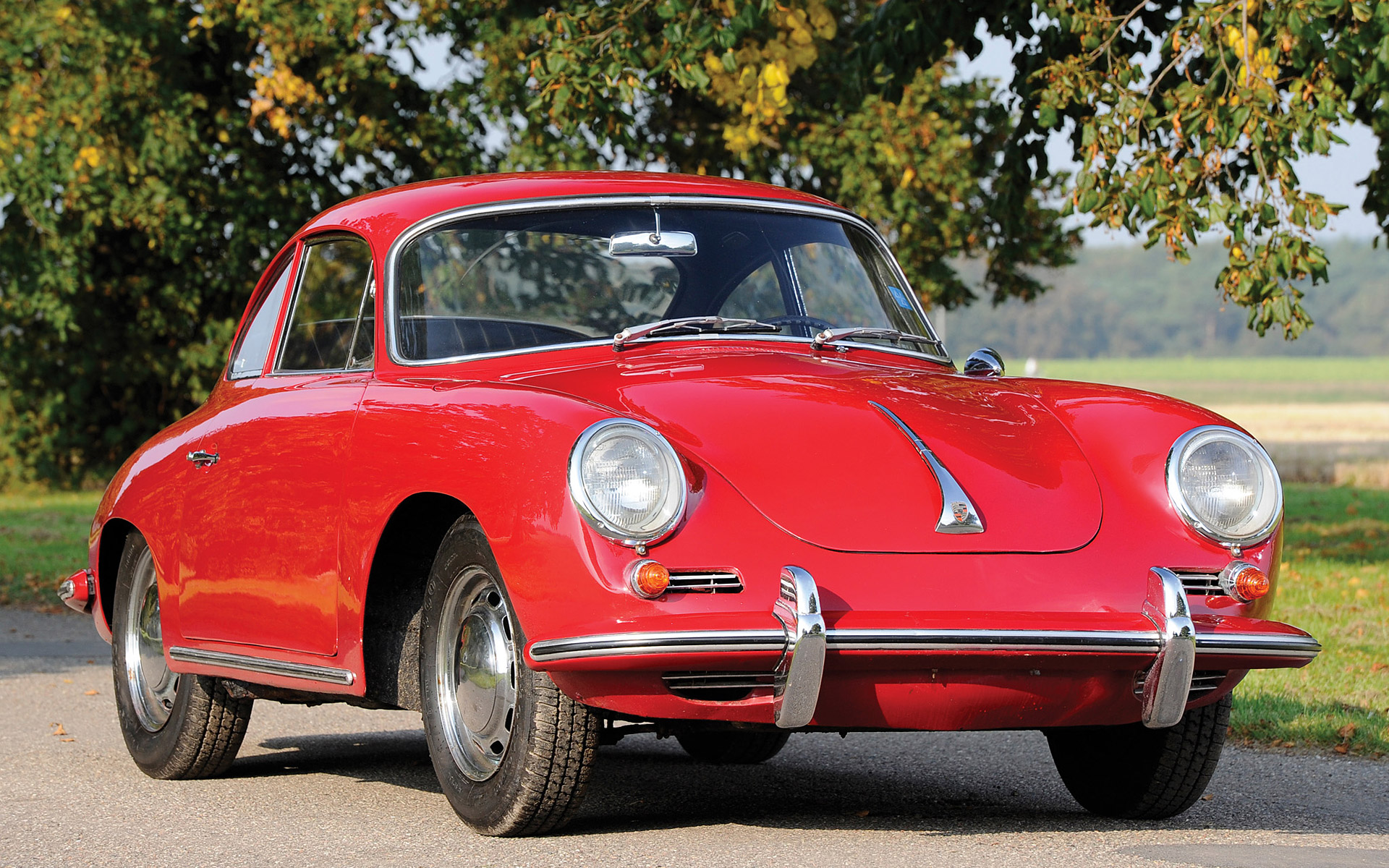  1964 Porsche 356C Wallpaper.