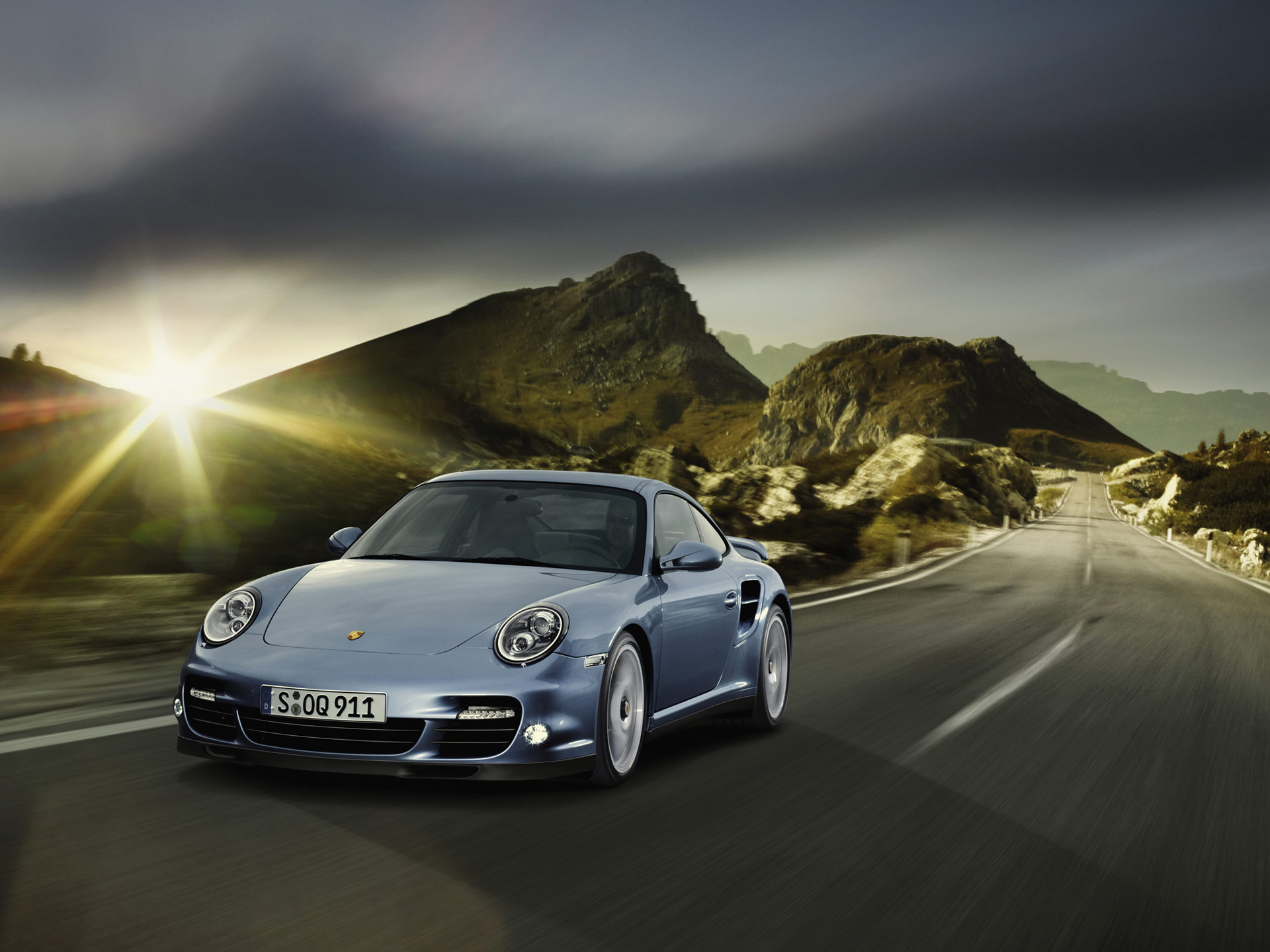  2010 Porsche 911 Turbo S Wallpaper.