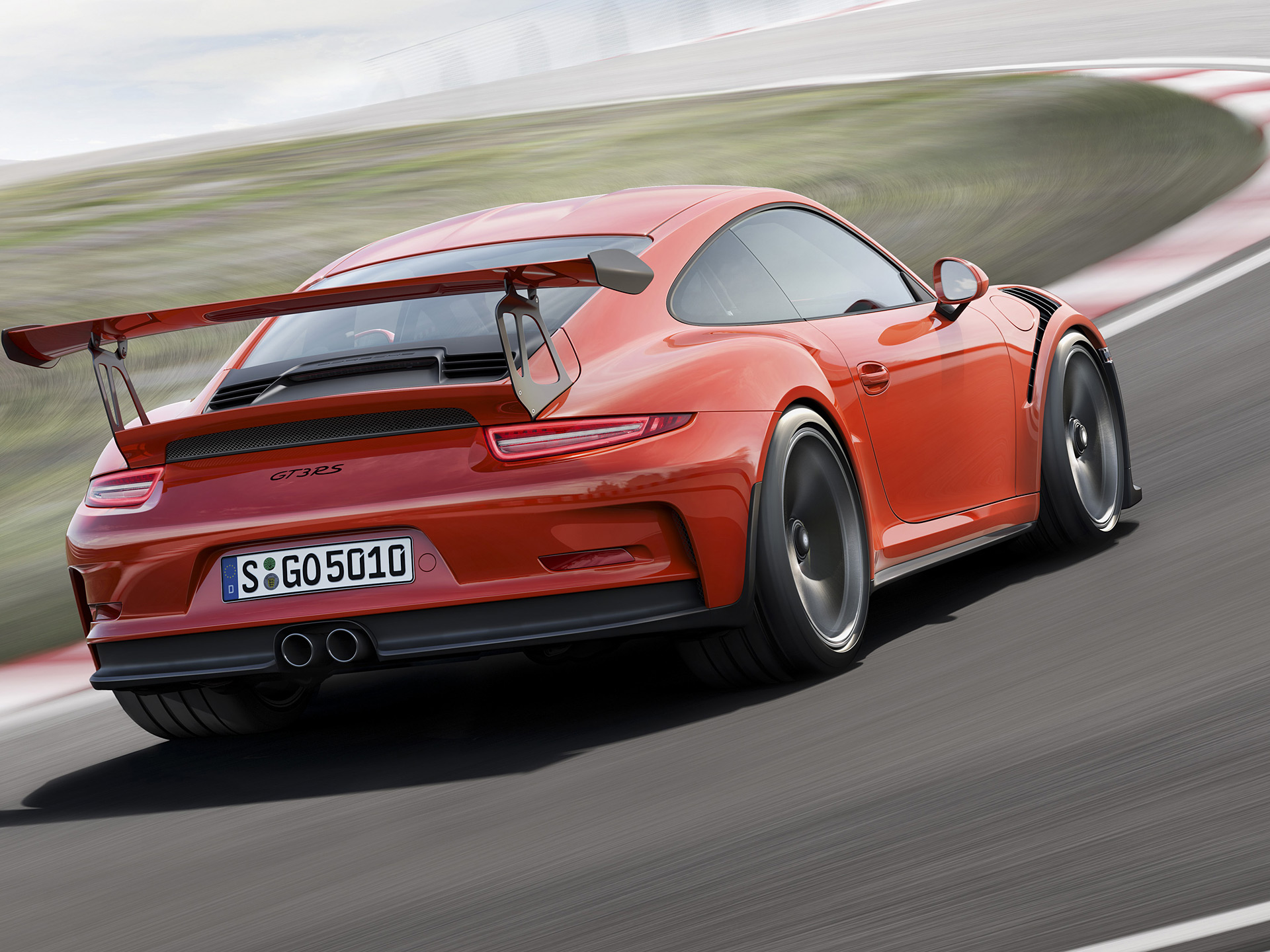  2016 Porsche 911 GT3 RS Wallpaper.