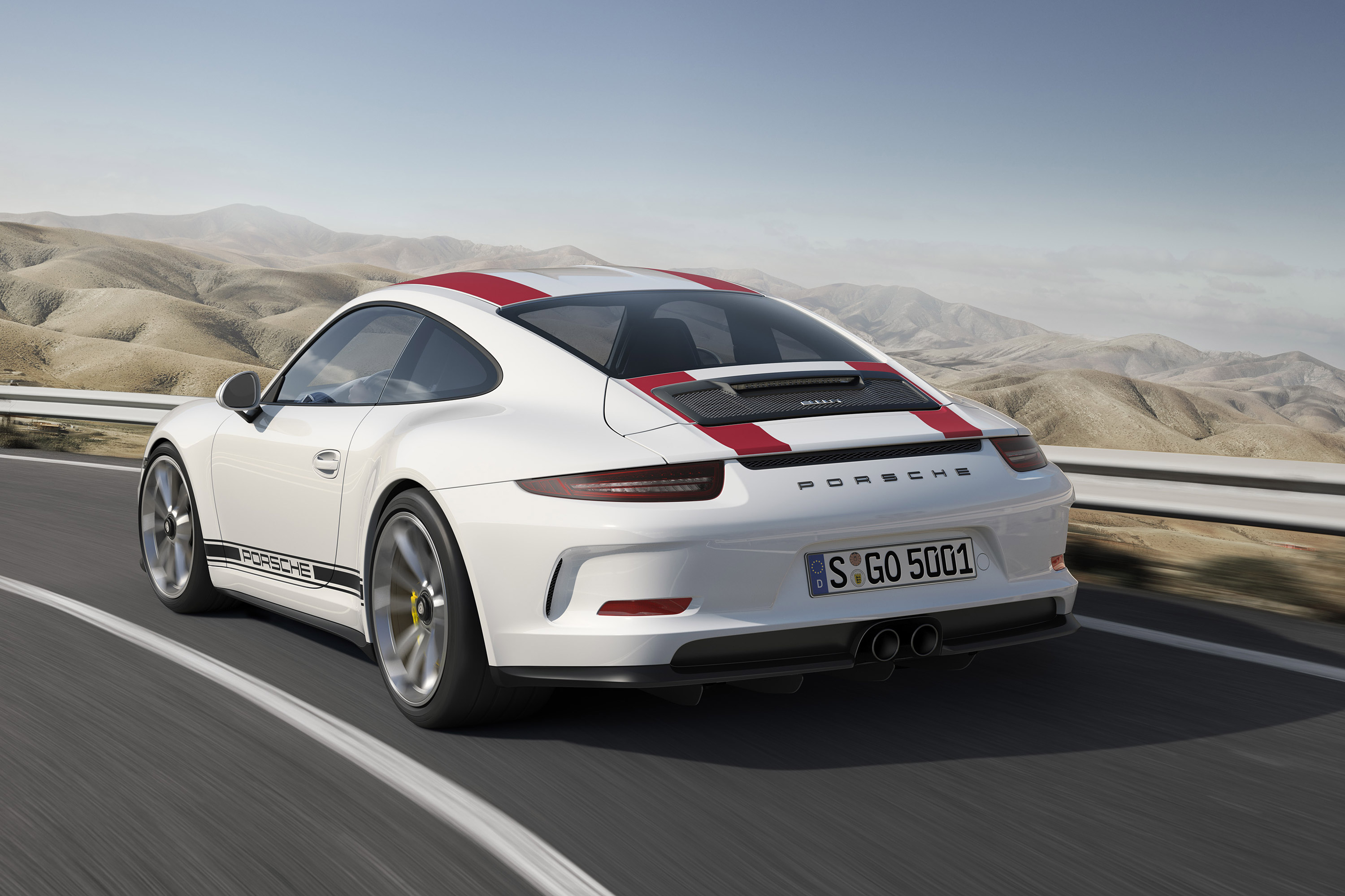  2017 Porsche 911 R Wallpaper.