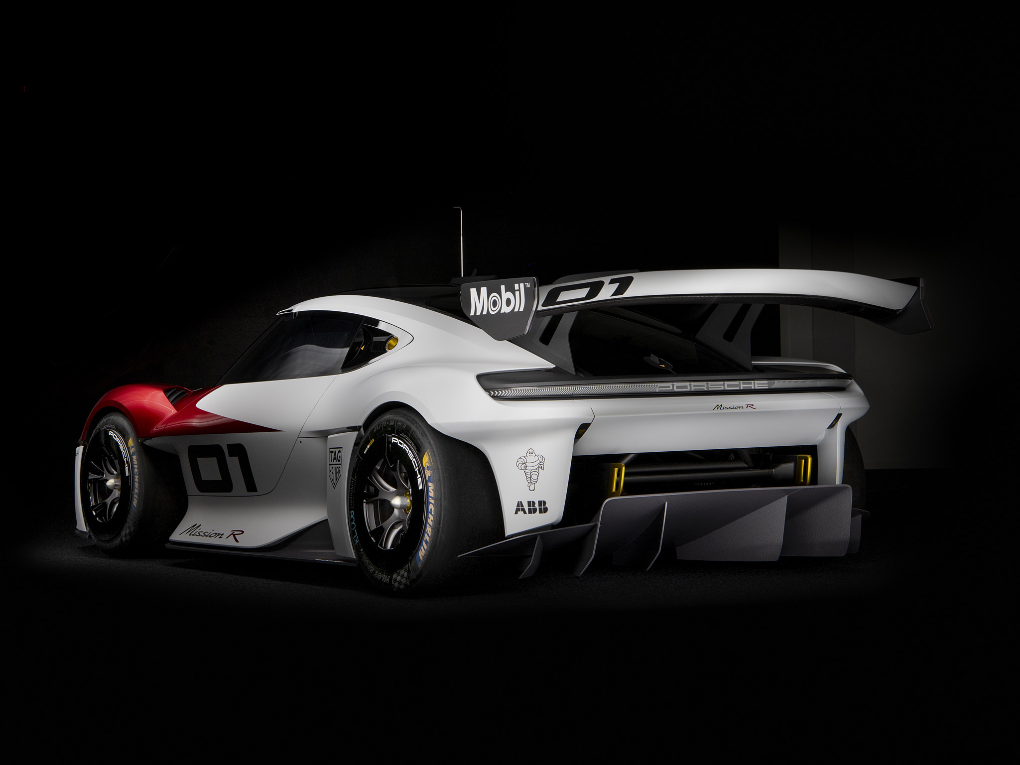  2021 Porsche Mission R Concept Wallpaper.