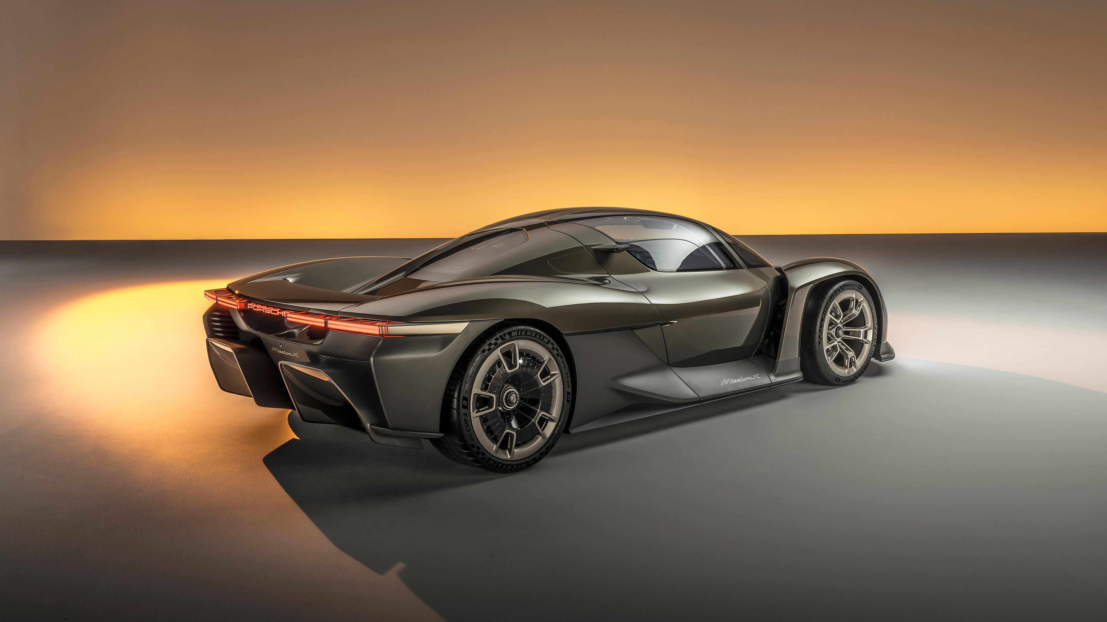  2023 Porsche Mission X Concept Wallpaper.