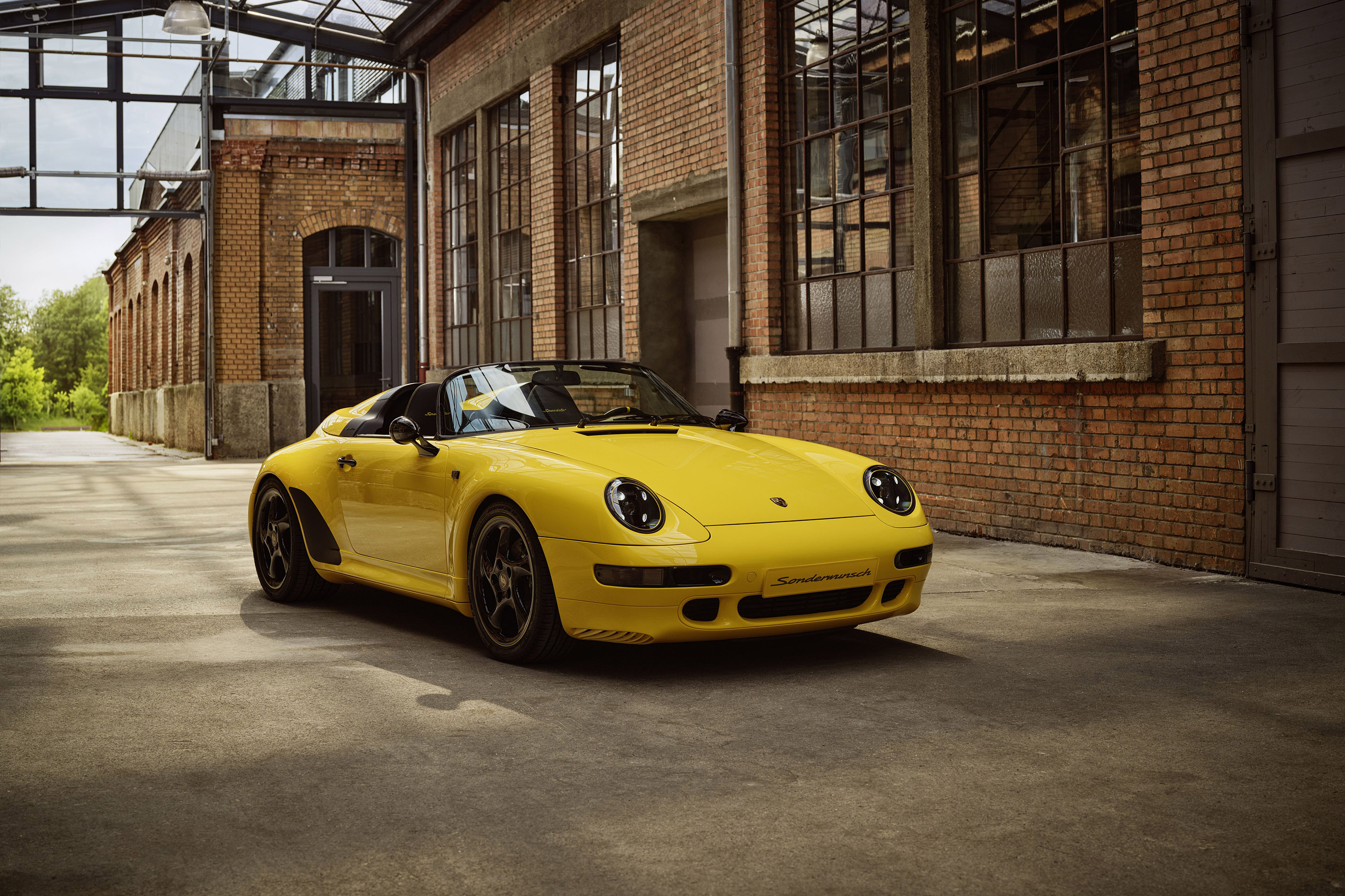  2024 Porsche 911 Speedster Sonderwunsch Wallpaper.