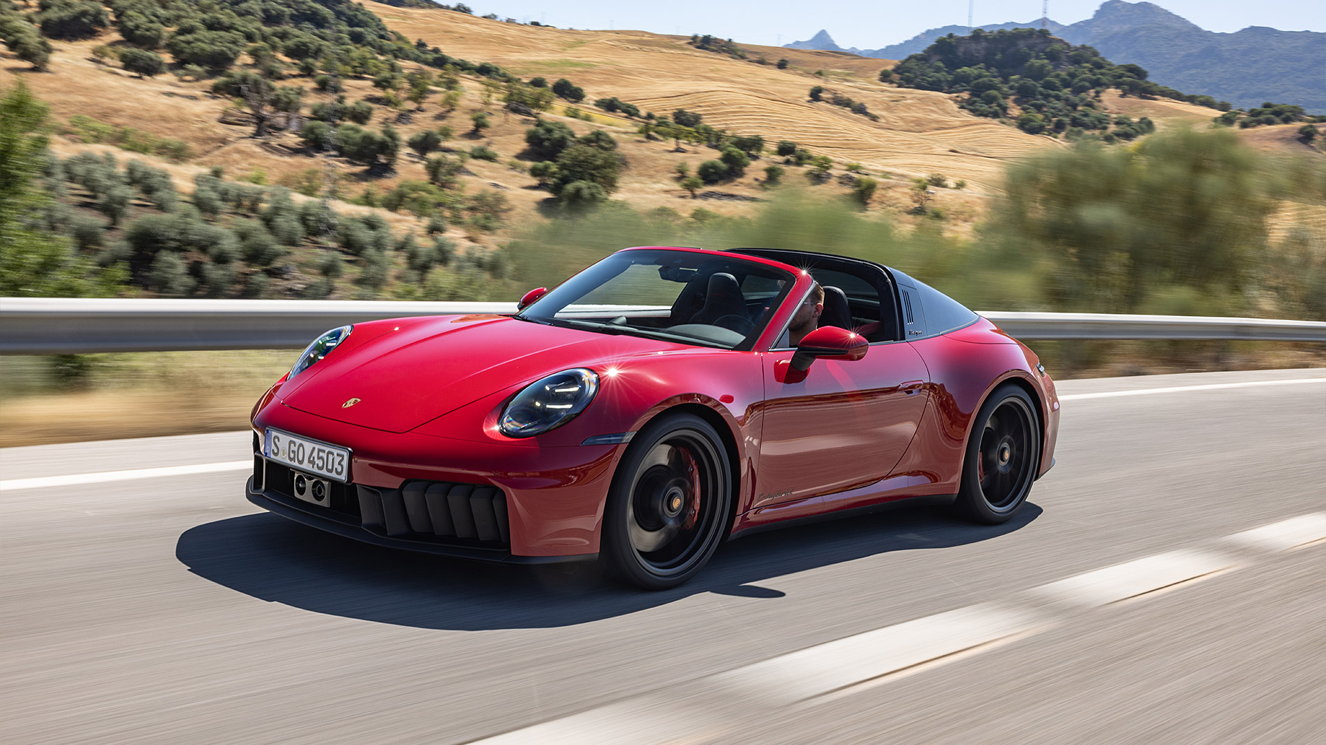  2025 Porsche 911 Targa 4 GTS Wallpaper.