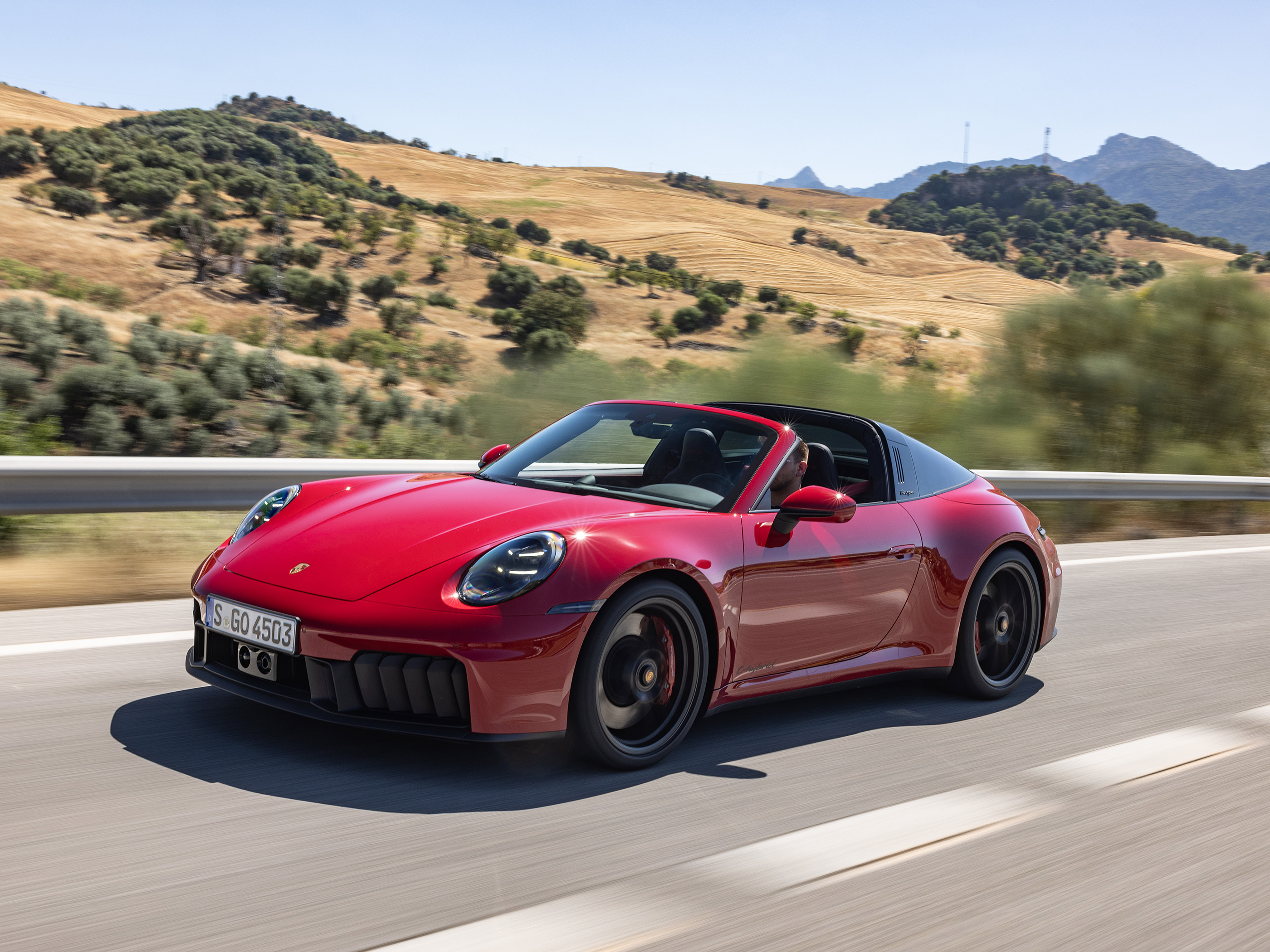  2025 Porsche 911 Targa 4 GTS Wallpaper.