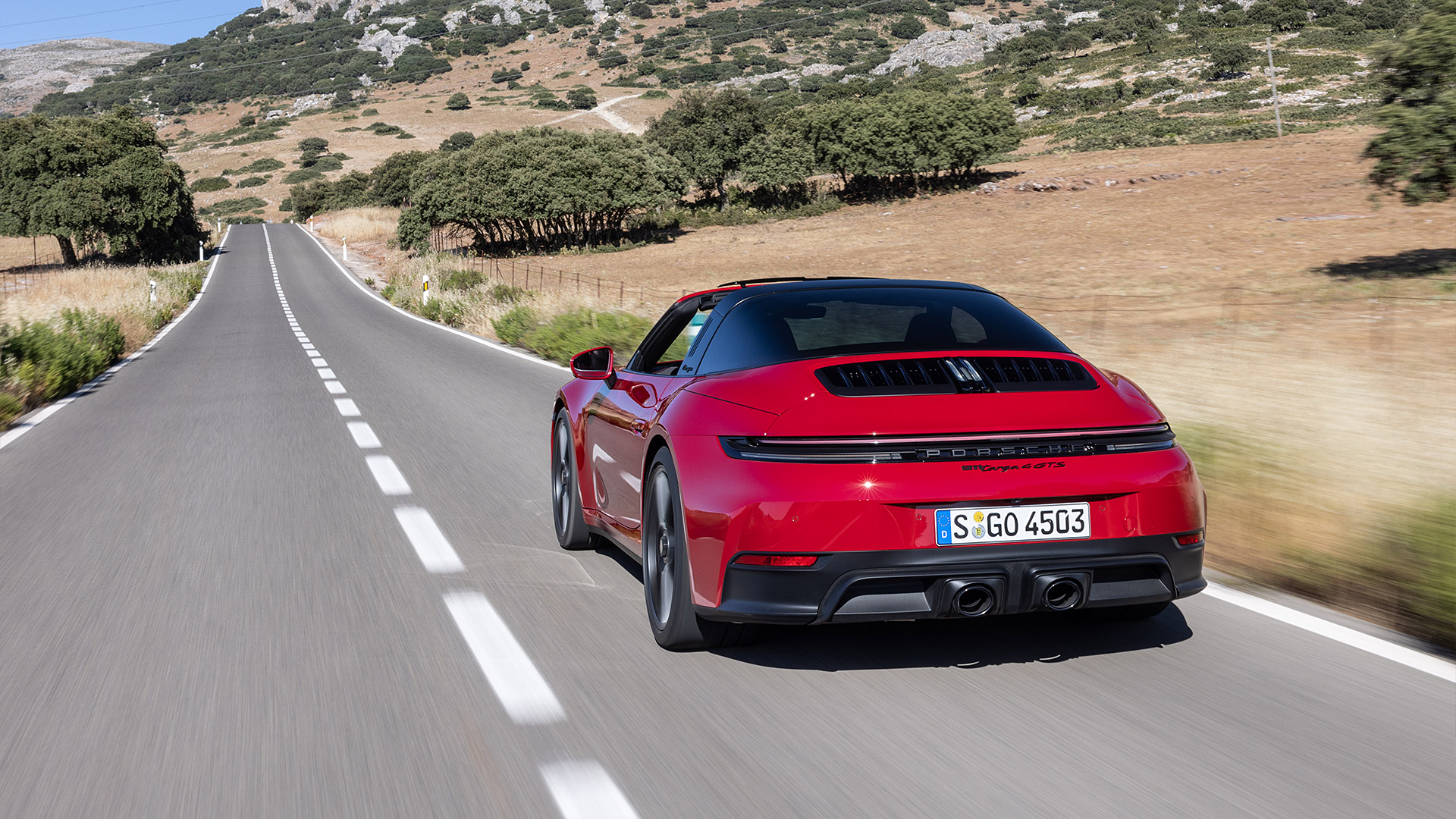  2025 Porsche 911 Targa 4 GTS Wallpaper.