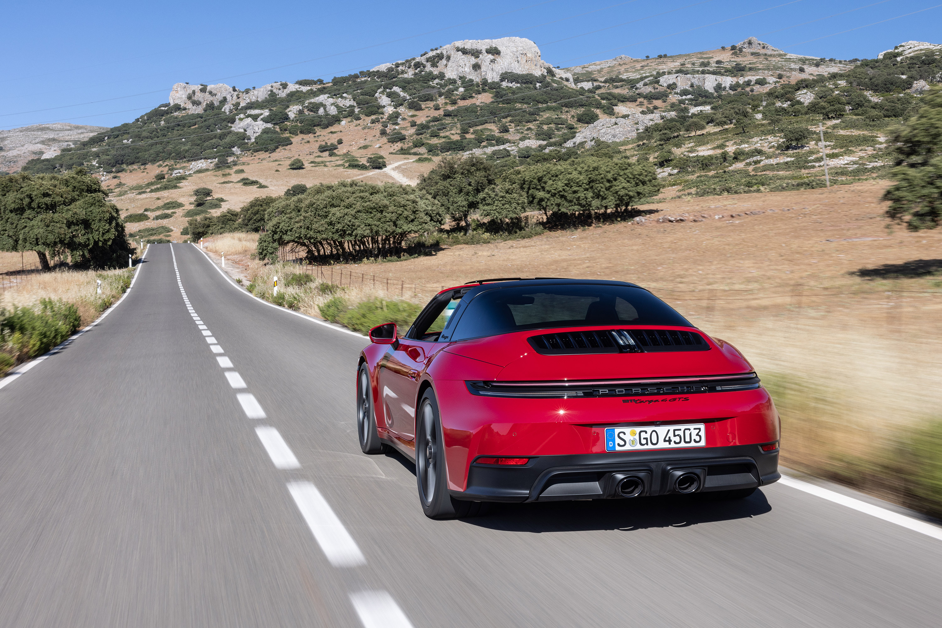  2025 Porsche 911 Targa 4 GTS Wallpaper.