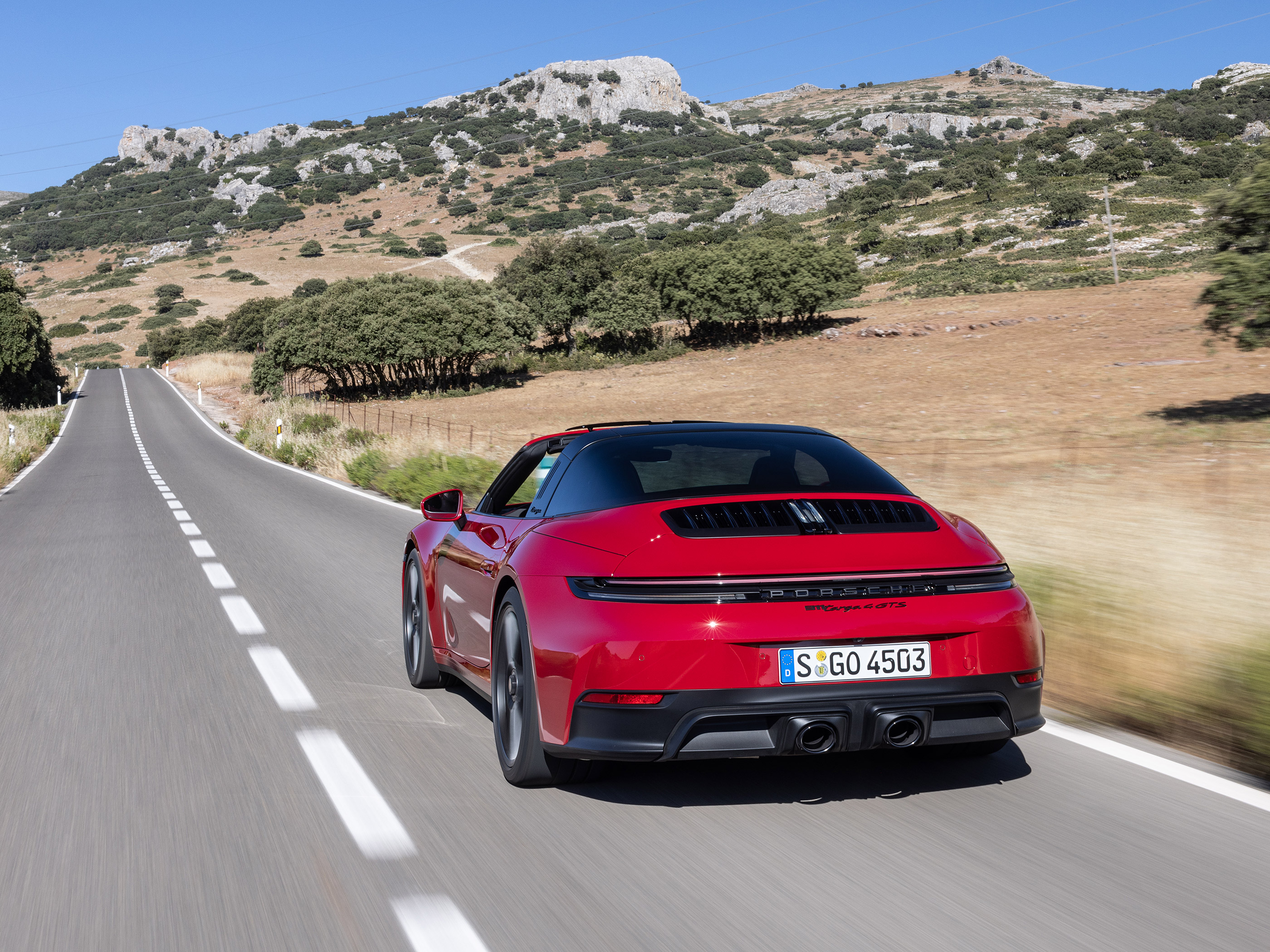  2025 Porsche 911 Targa 4 GTS Wallpaper.