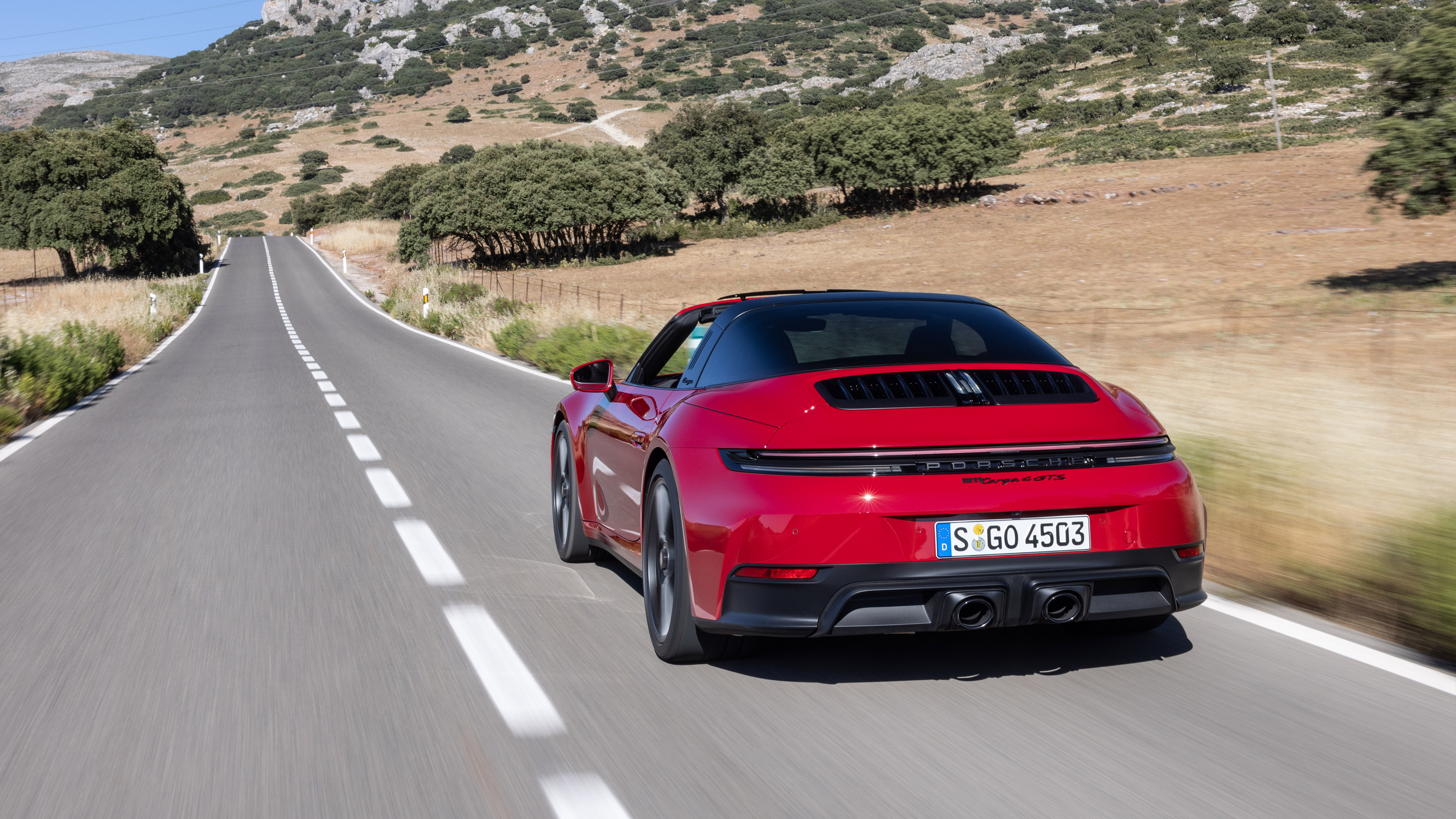  2025 Porsche 911 Targa 4 GTS Wallpaper.