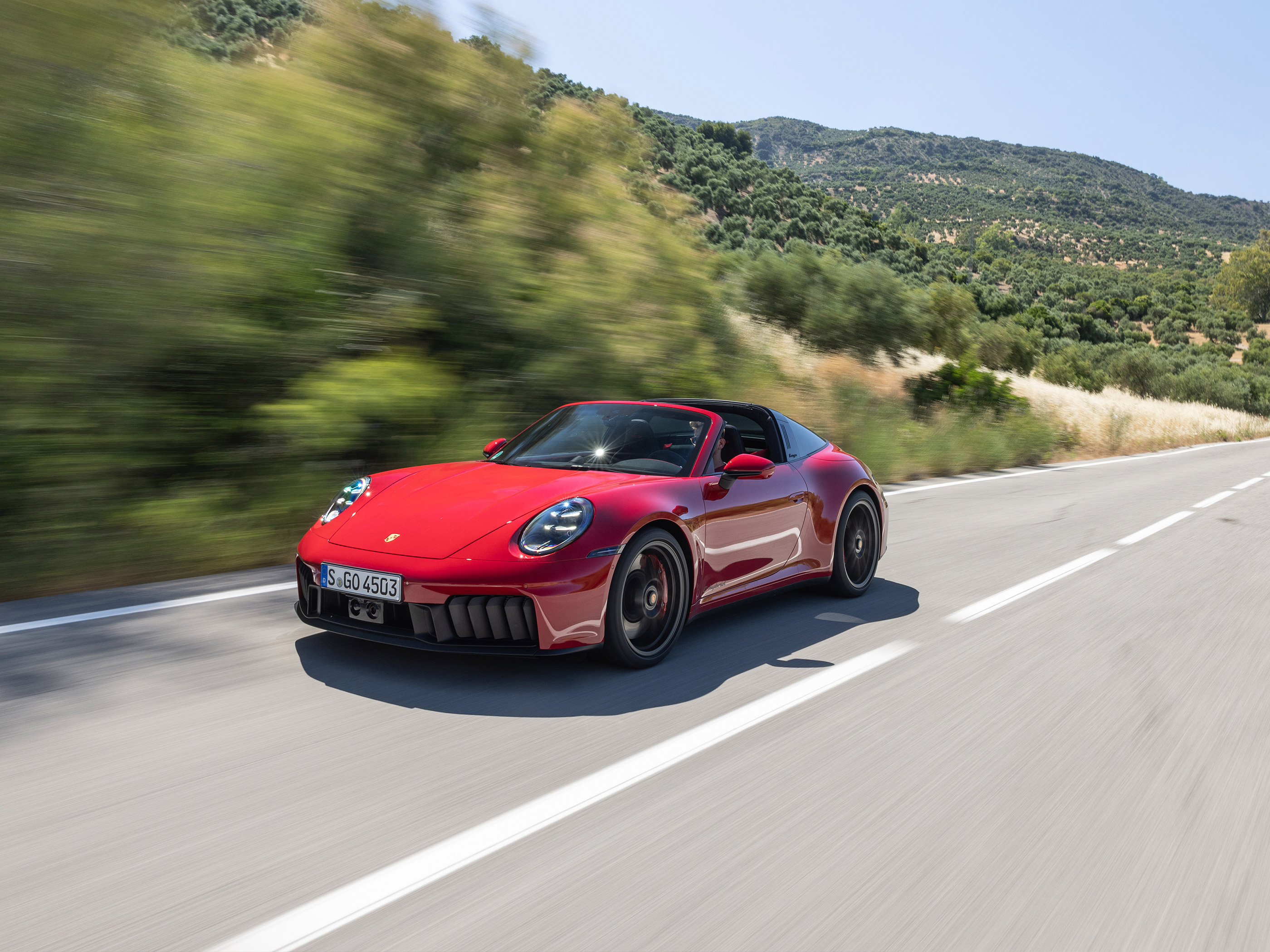  2025 Porsche 911 Targa 4 GTS Wallpaper.