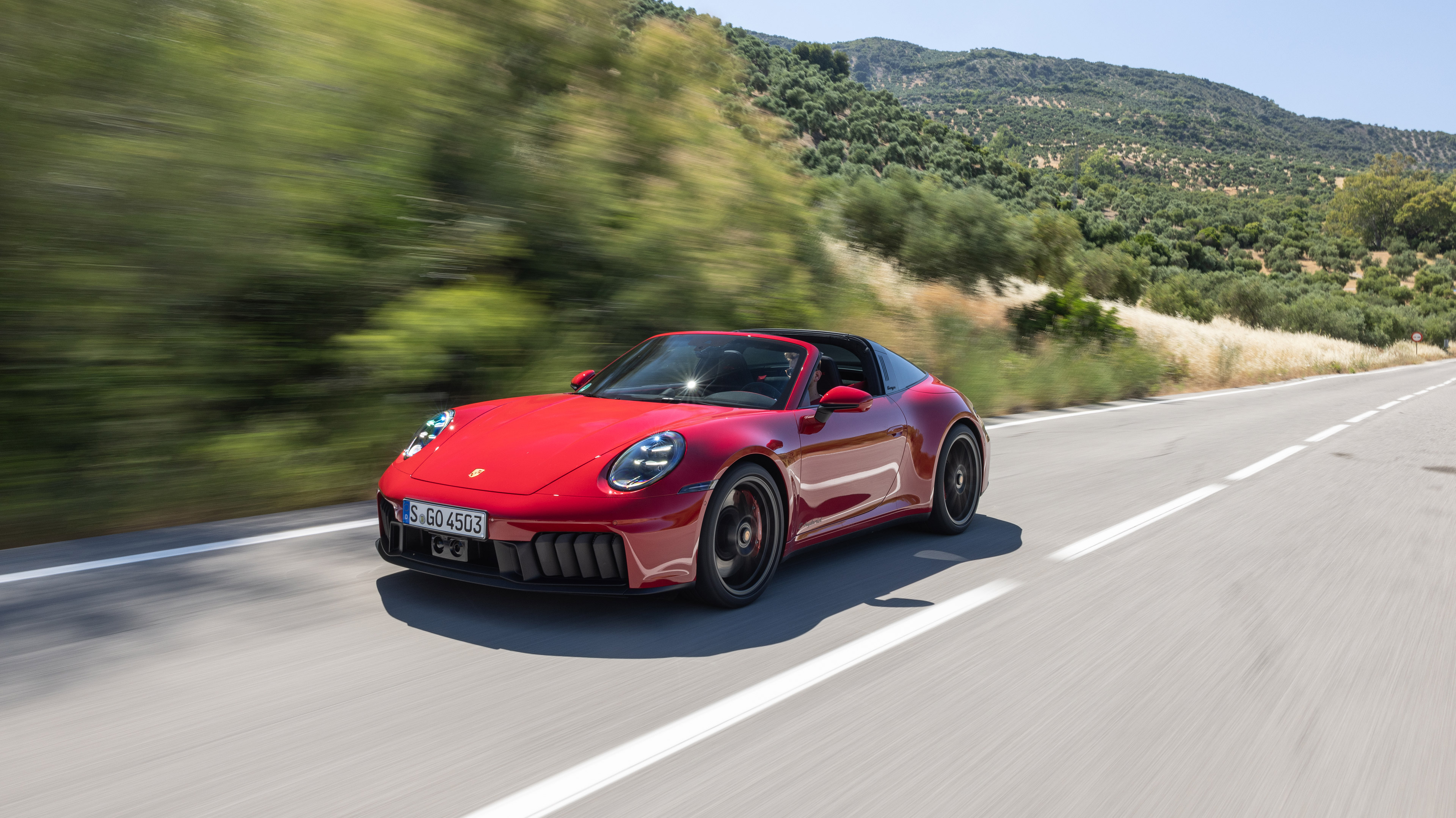  2025 Porsche 911 Targa 4 GTS Wallpaper.