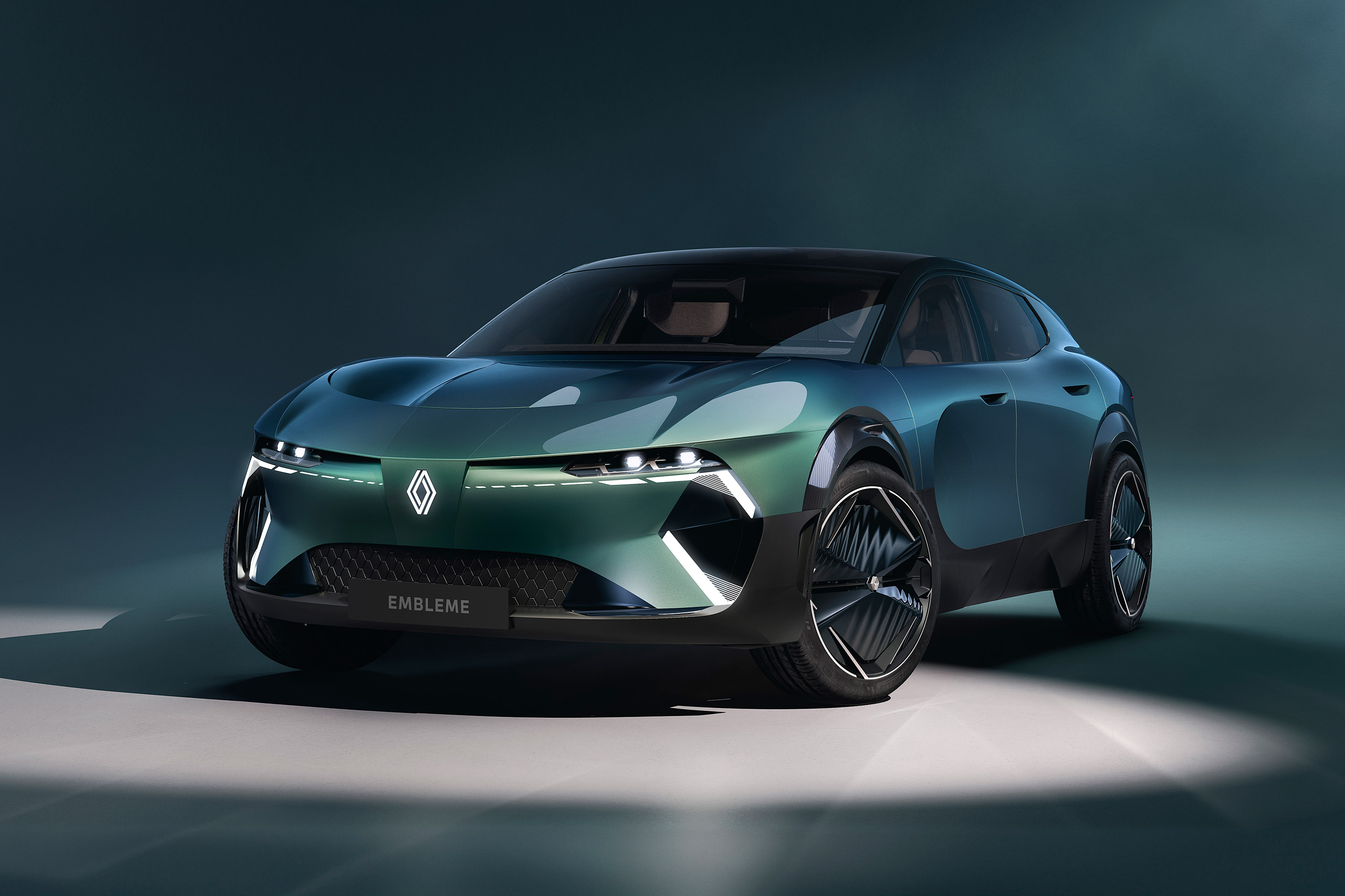  2024 Renault Embleme Concept Wallpaper.